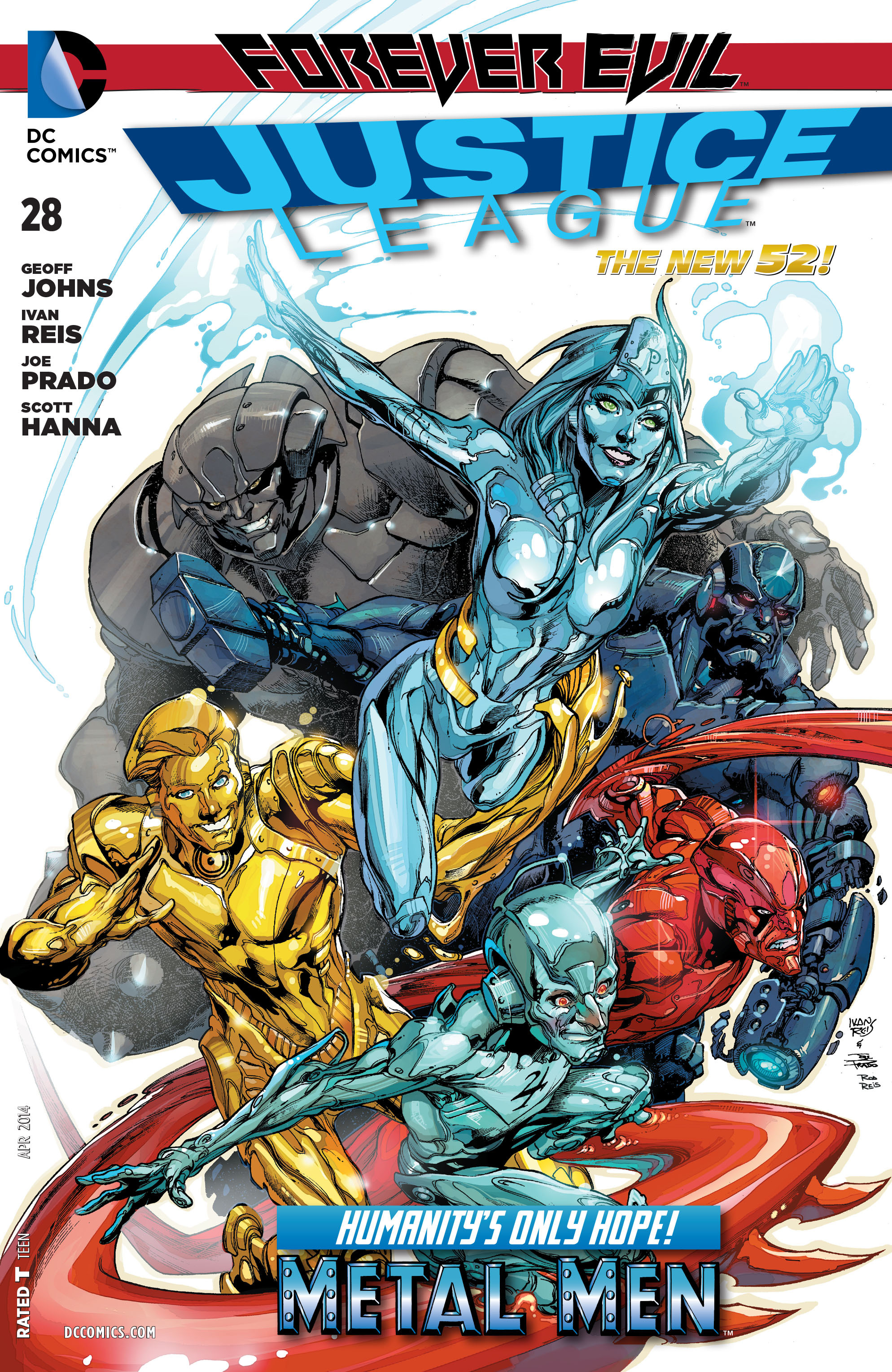 Read online Justice League (2011) comic -  Issue #28 - 1
