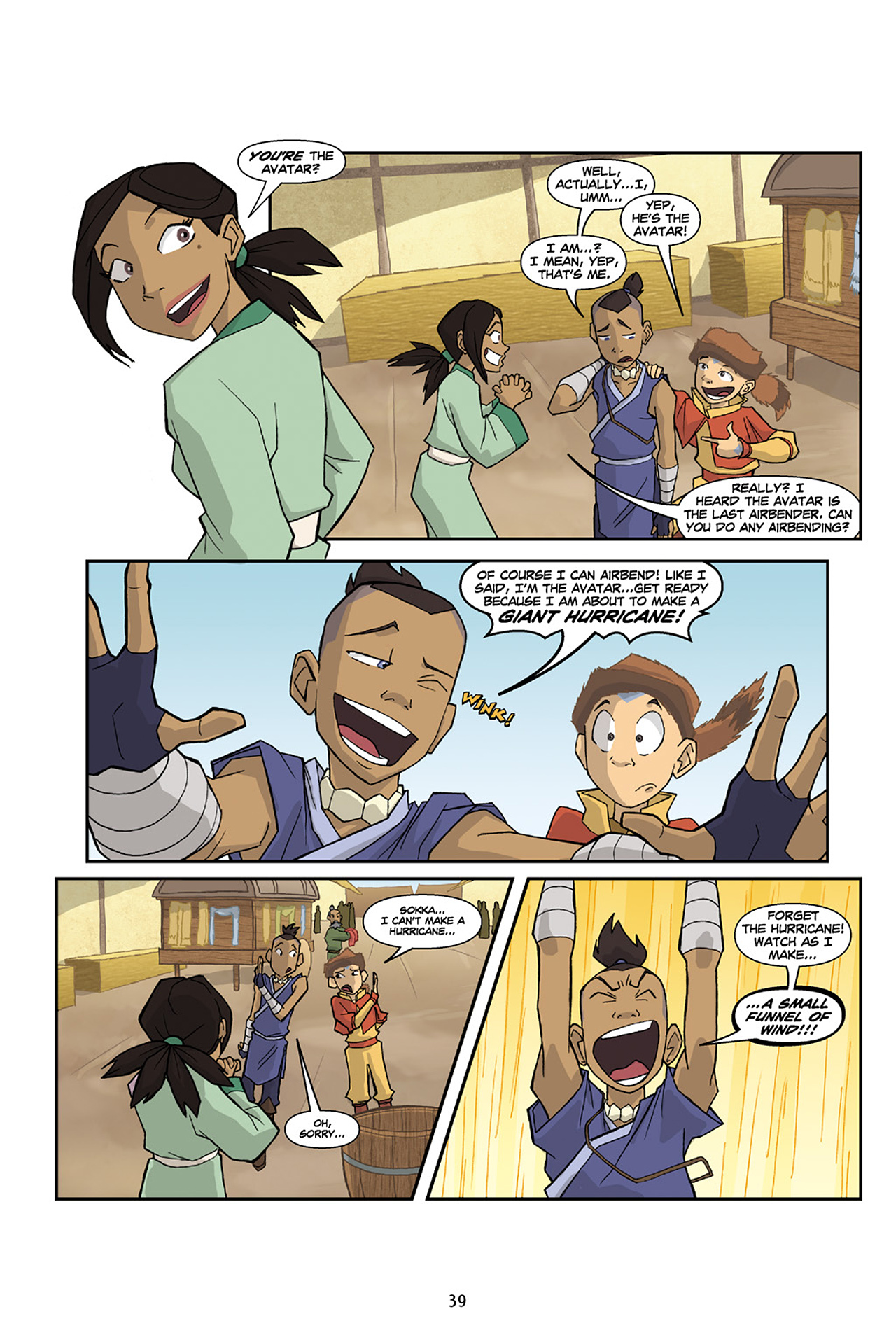 Read online Nickelodeon Avatar: The Last Airbender - The Lost Adventures comic -  Issue # Full - 40