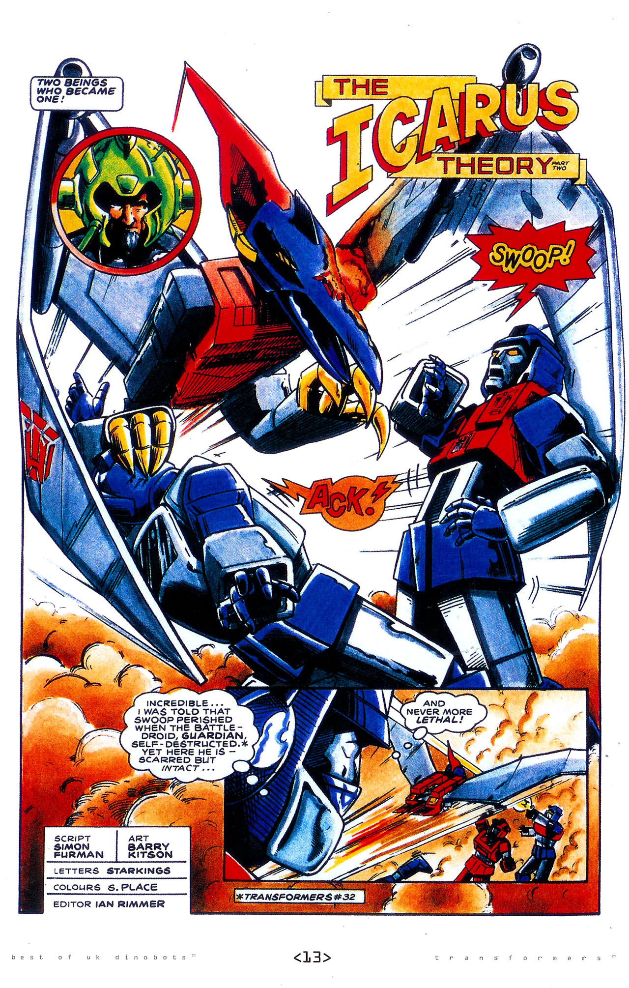 Read online The Transformers: Best of UK: Dinobots comic -  Issue #1 - 16