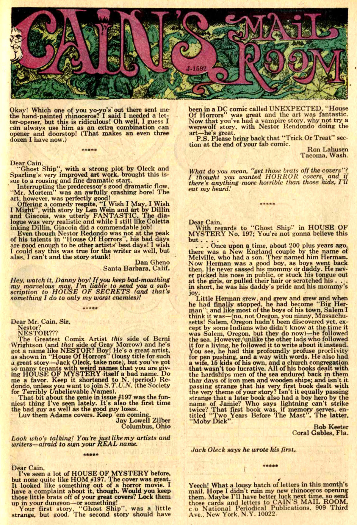 Read online House of Mystery (1951) comic -  Issue #201 - 49