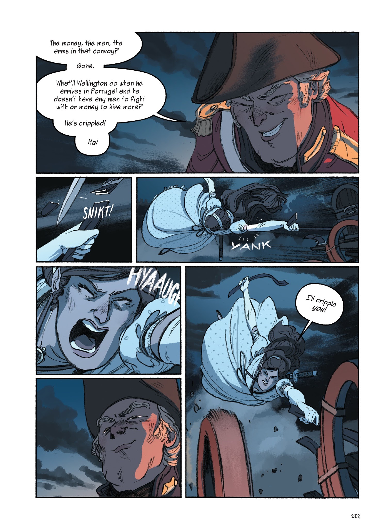 Read online Delilah Dirk and the King's Shilling comic -  Issue # TPB (Part 3) - 14