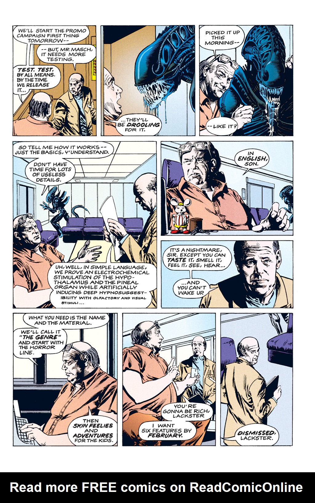 Read online Aliens: Horror Show comic -  Issue # Full - 8