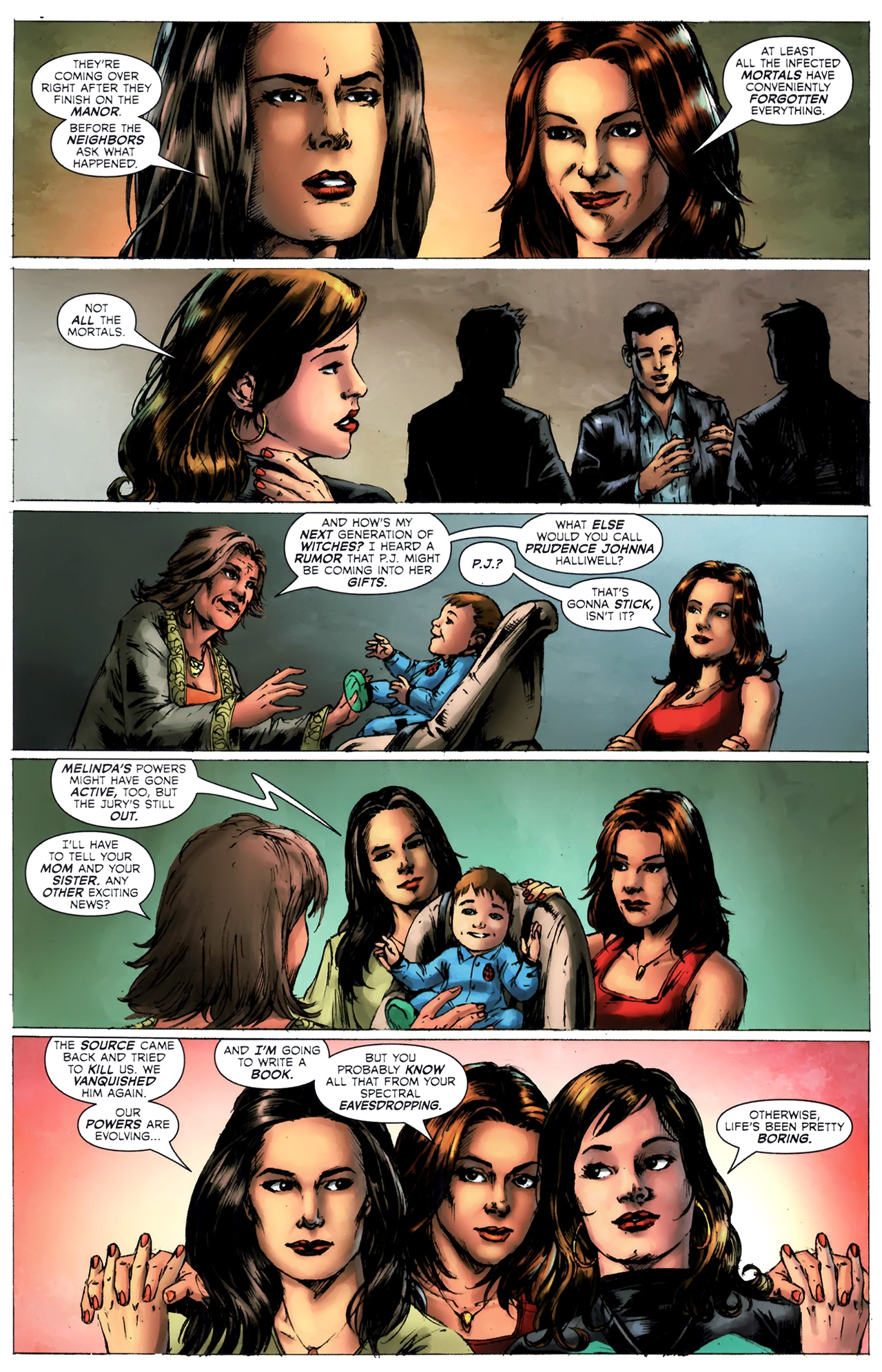 Read online Charmed comic -  Issue #5 - 22