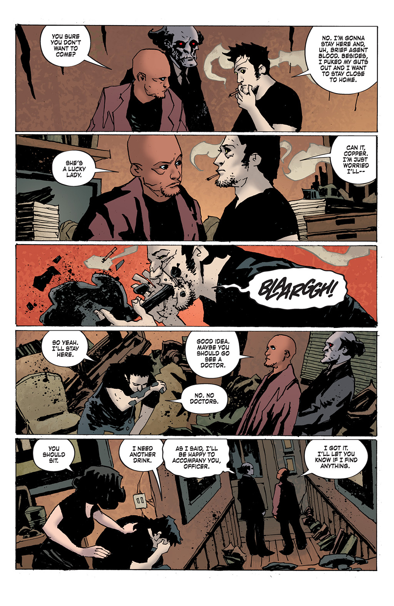 Read online Criminal Macabre: Final Night - The 30 Days of Night Crossover comic -  Issue #2 - 9