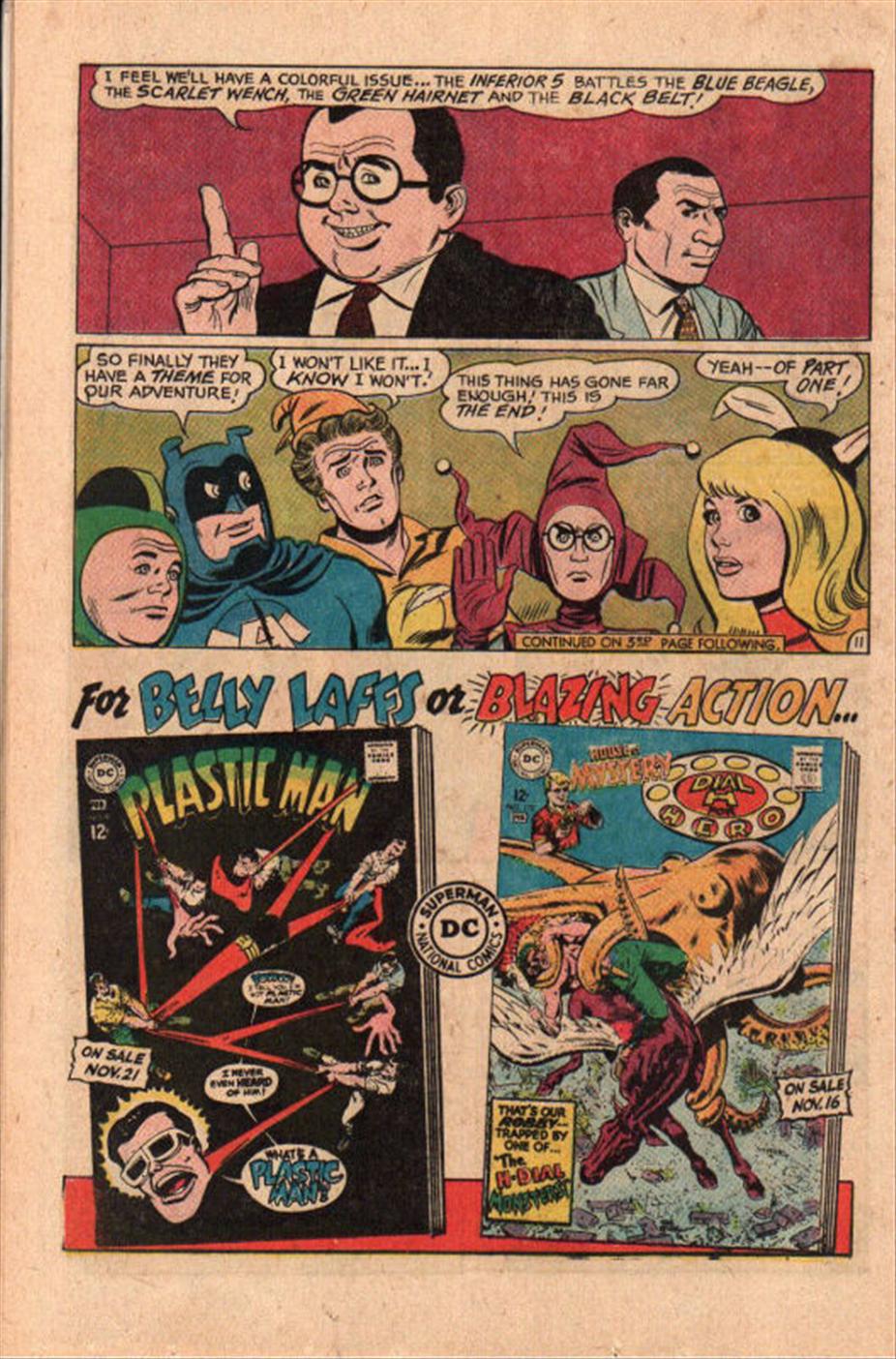 Read online The Inferior Five comic -  Issue #6 - 16