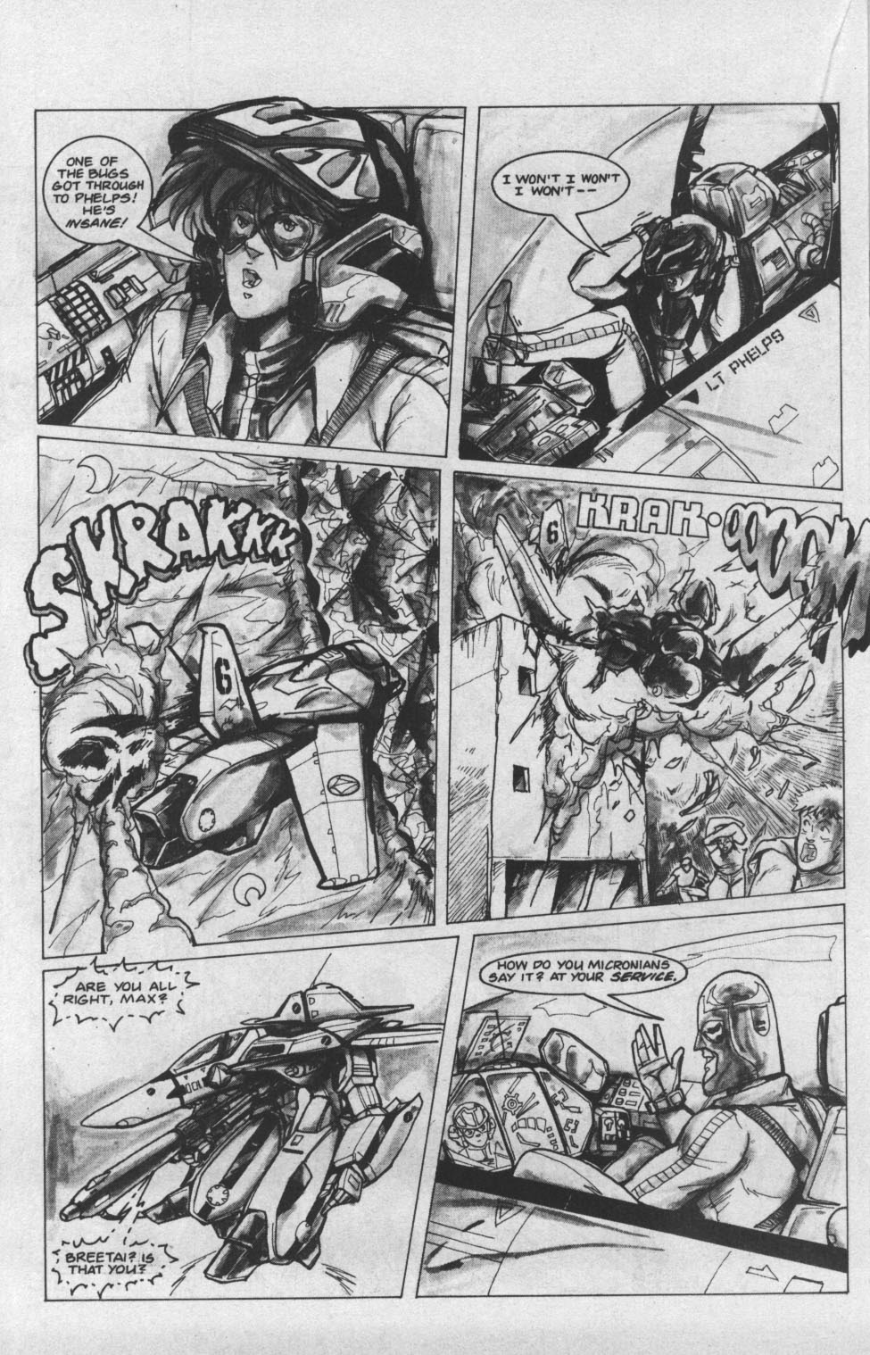 Read online Robotech II: The Sentinels - The Malcontent Uprisings comic -  Issue #11 - 15