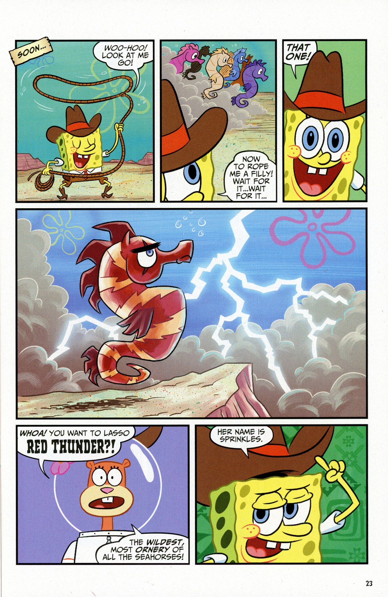 Read online SpongeBob Comics comic -  Issue #59 - 24