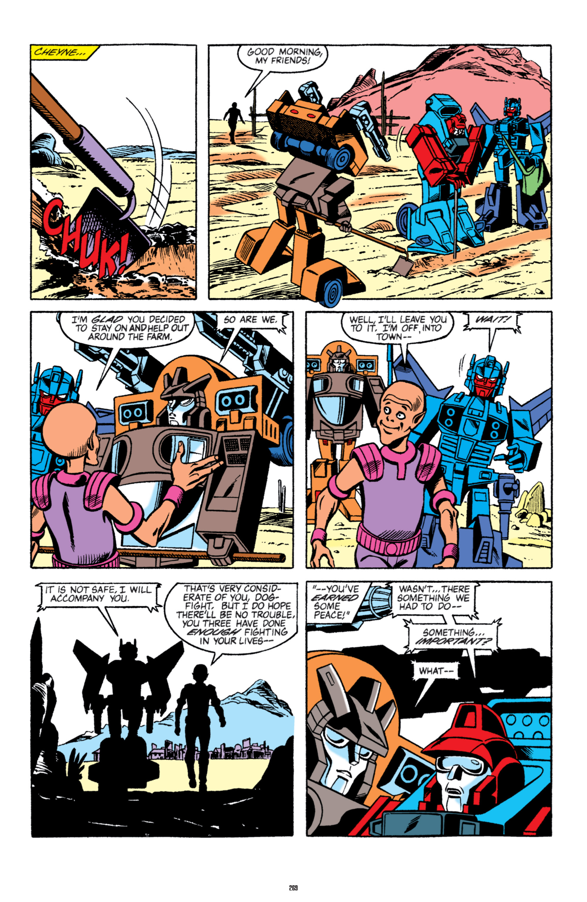 Read online The Transformers Classics comic -  Issue # TPB 5 - 270