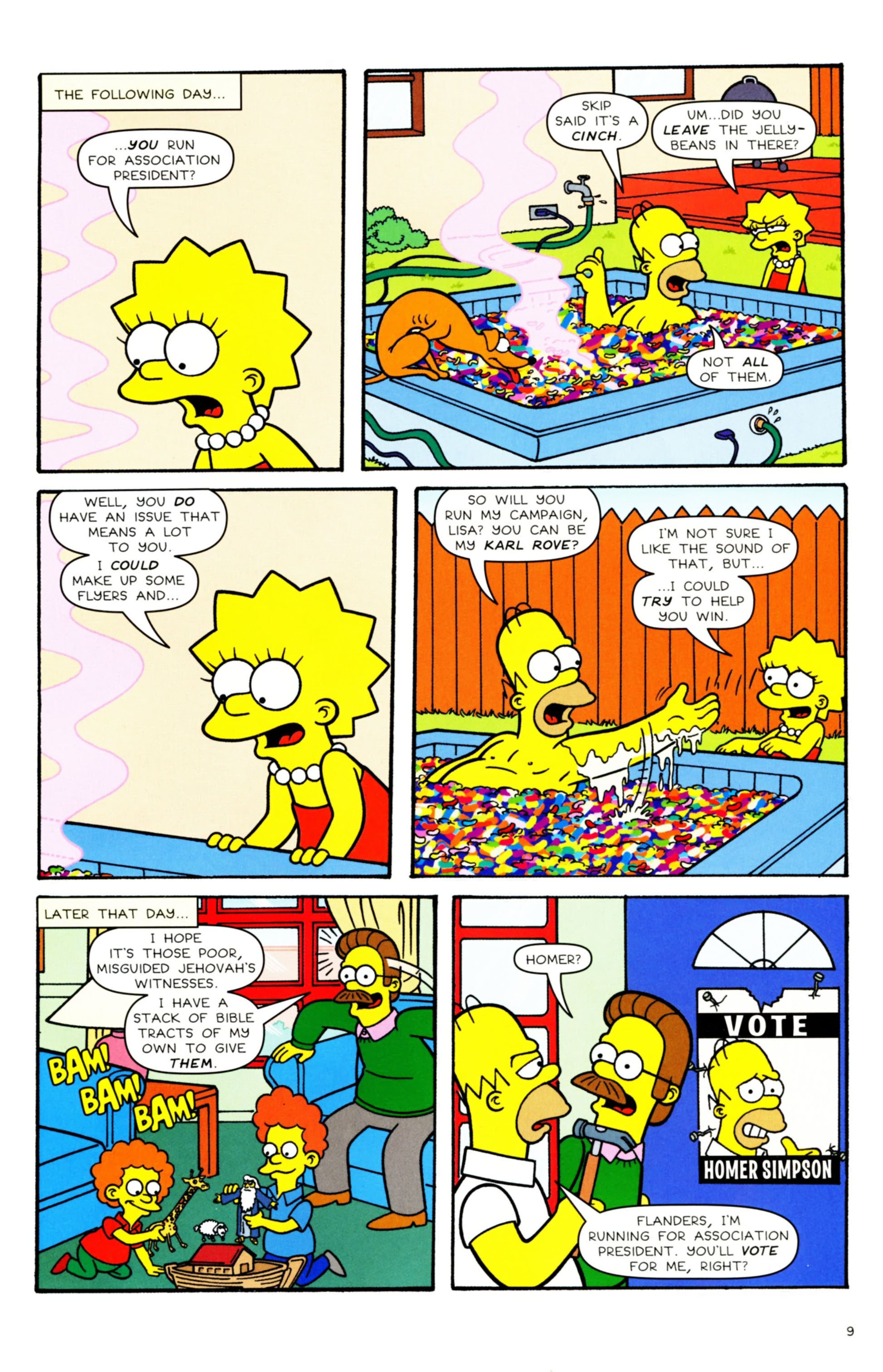 Read online Simpsons Comics comic -  Issue #158 - 8
