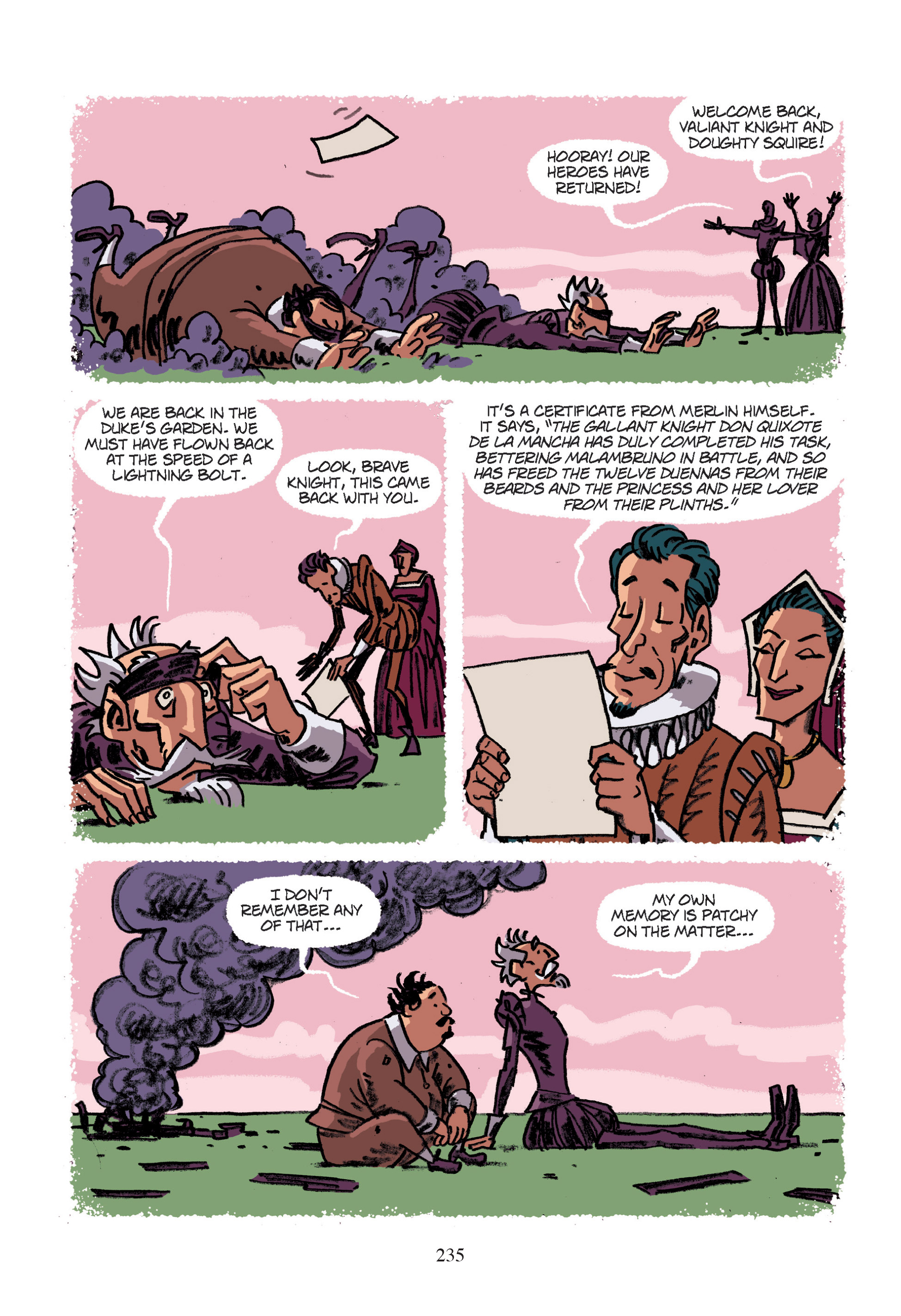 Read online The Complete Don Quixote comic -  Issue # TPB (Part 3) - 28