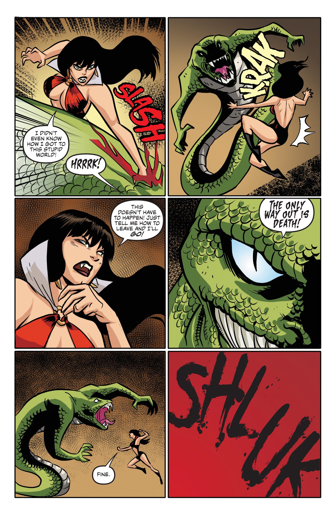 Read online Savage Tales: Vampirella comic -  Issue # Full - 19
