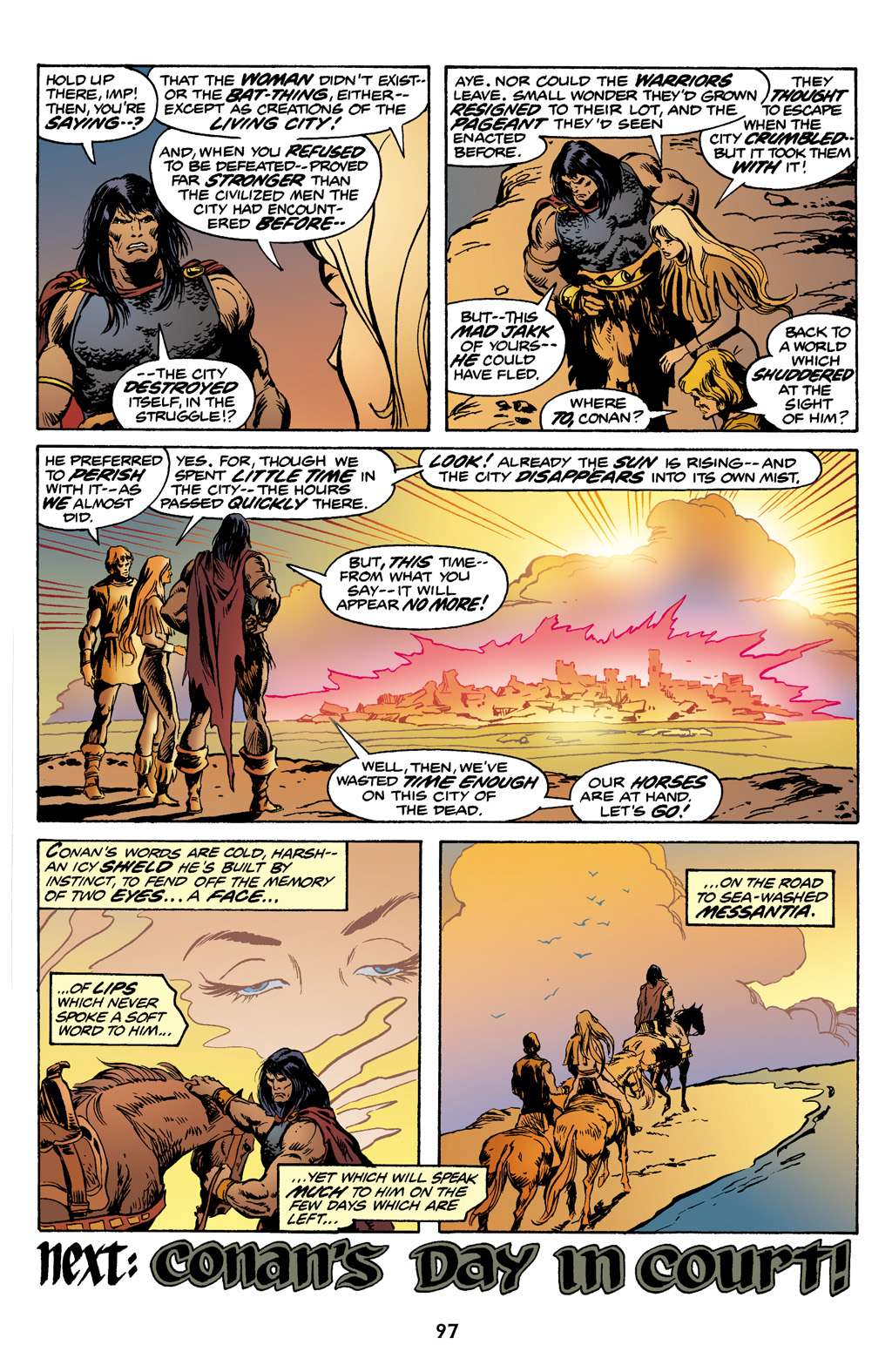 Read online The Chronicles of Conan comic -  Issue # TPB 8 (Part 1) - 97