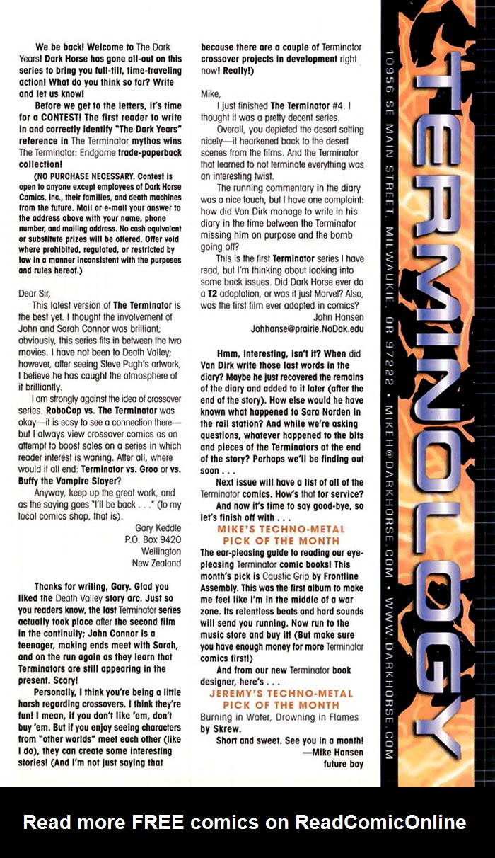 Read online The Terminator: The Dark Years comic -  Issue #1 - 25