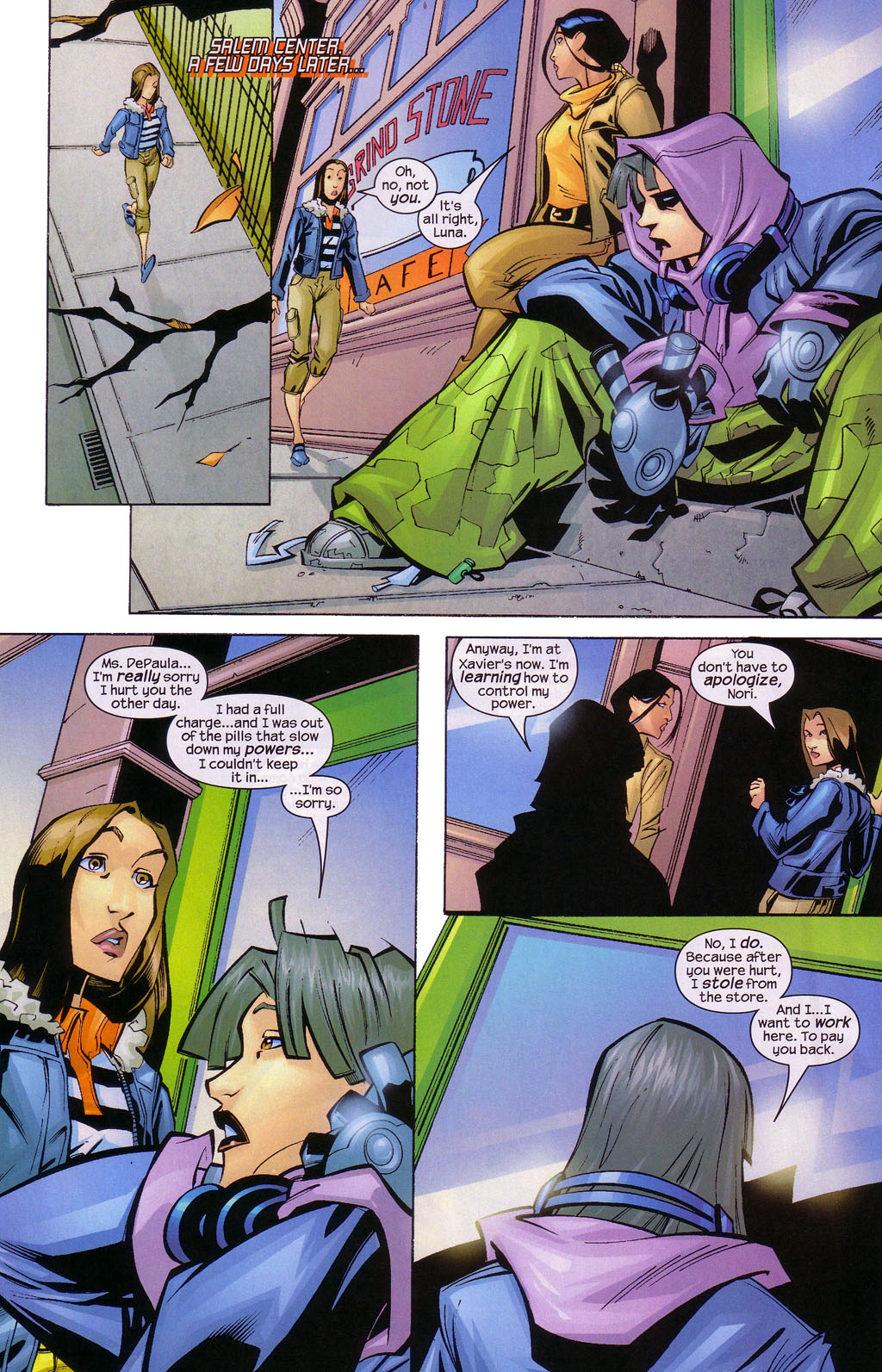 Read online New Mutants (2003) comic -  Issue #12 - 21