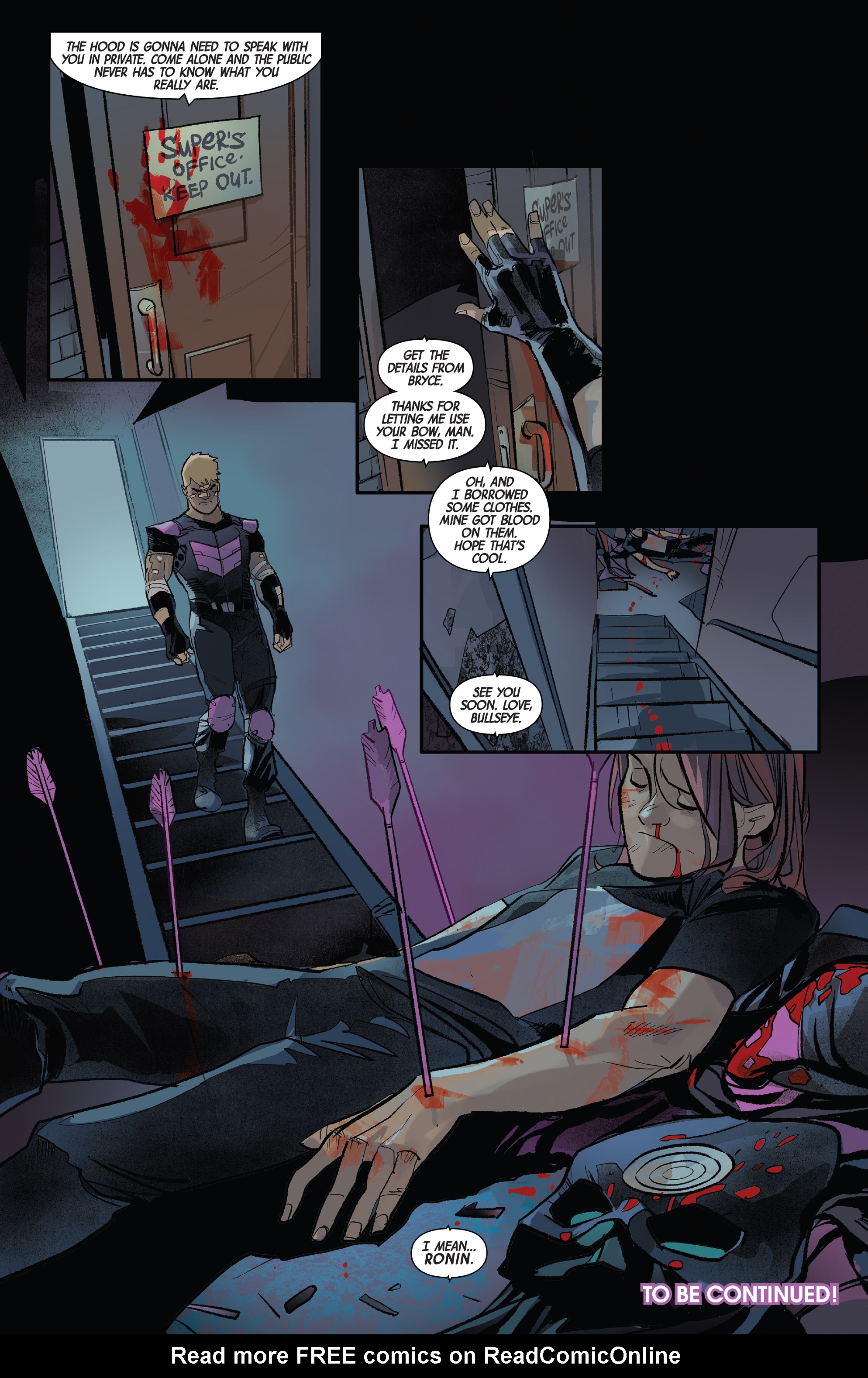Read online Hawkeye: Freefall comic -  Issue #5 - 21