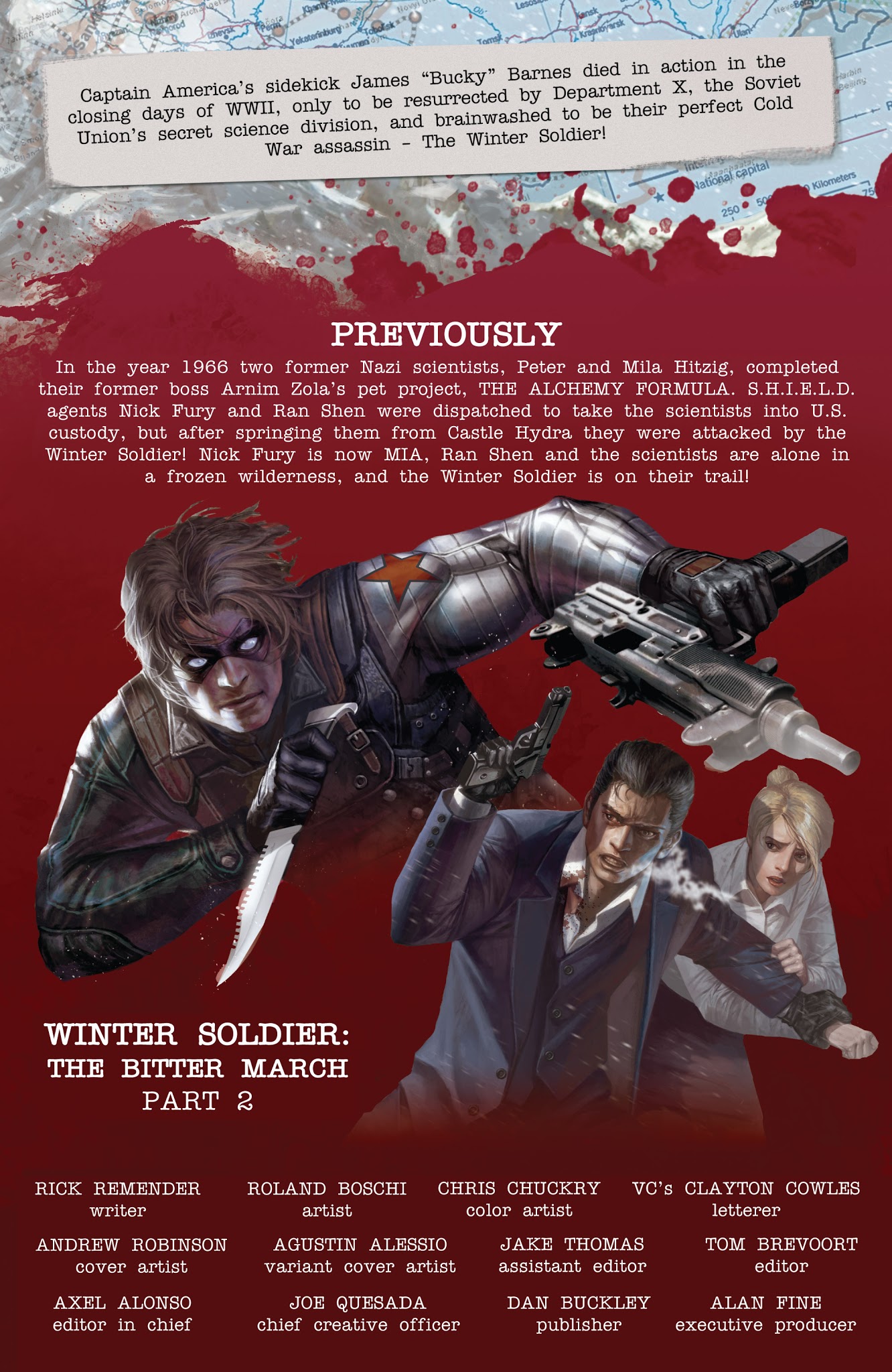 Read online Winter Soldier: The Bitter March comic -  Issue #2 - 3