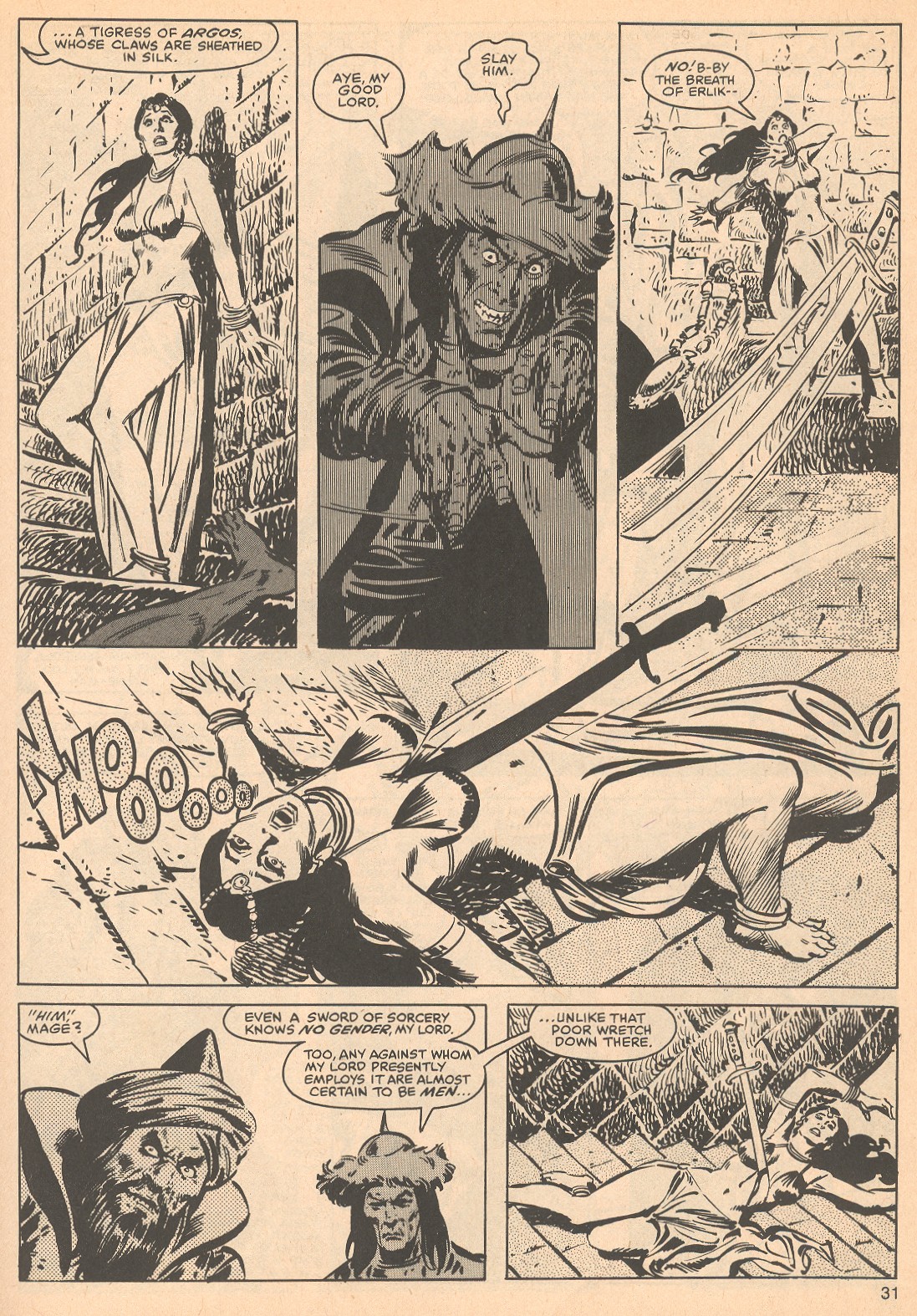 Read online The Savage Sword Of Conan comic -  Issue #56 - 31