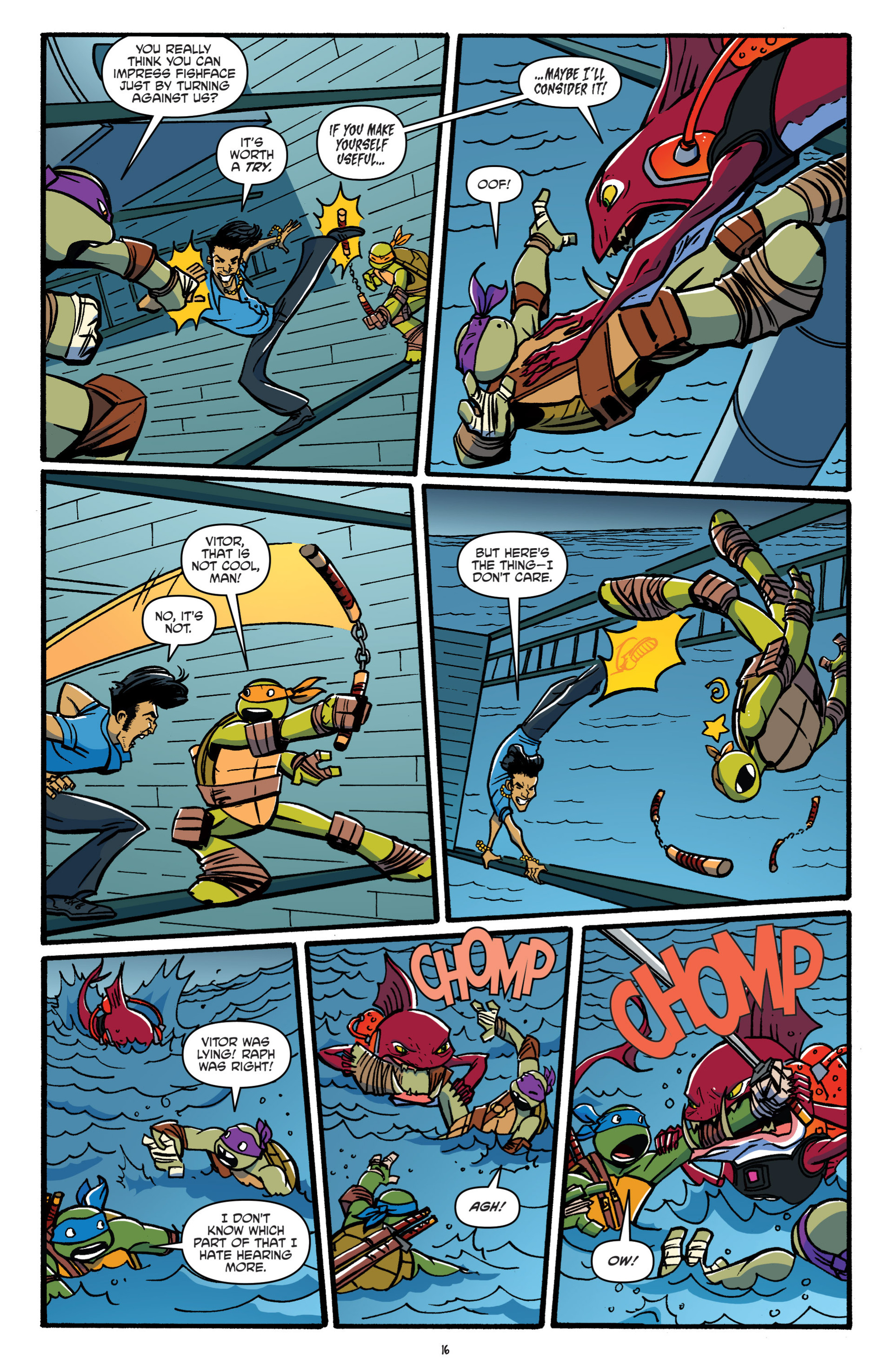 Read online Teenage Mutant Ninja Turtles New Animated Adventures comic -  Issue #5 - 18