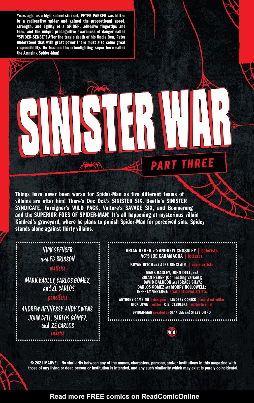 Sinister War issue 3 - Page 2