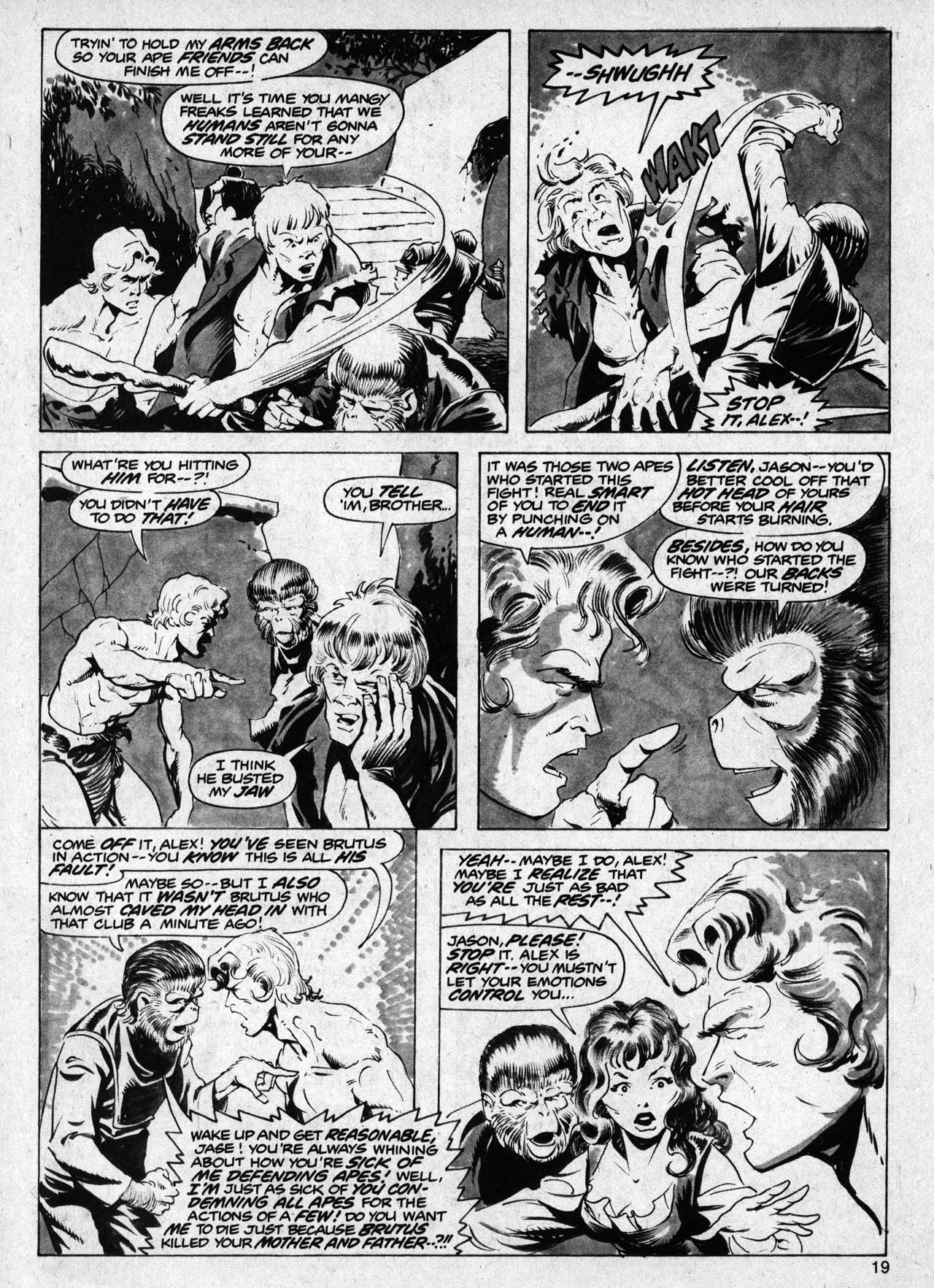 Read online Planet of the Apes comic -  Issue #11 - 19