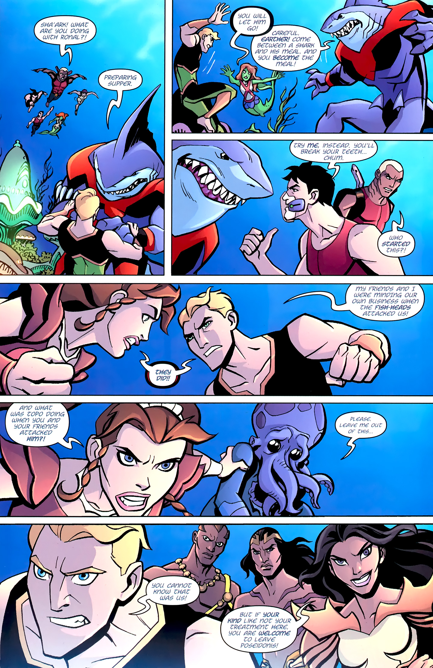 Read online Young Justice (2011) comic -  Issue #14 - 15