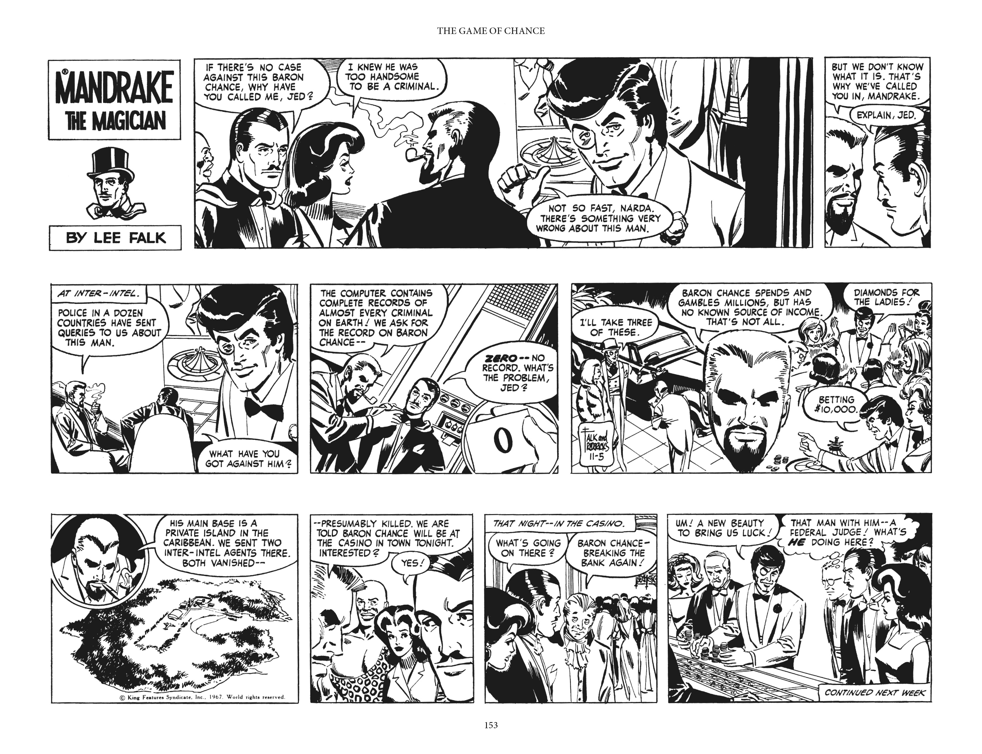 Read online Mandrake the Magician: The Fred Fredricks Sundays comic -  Issue # TPB (Part 2) - 54