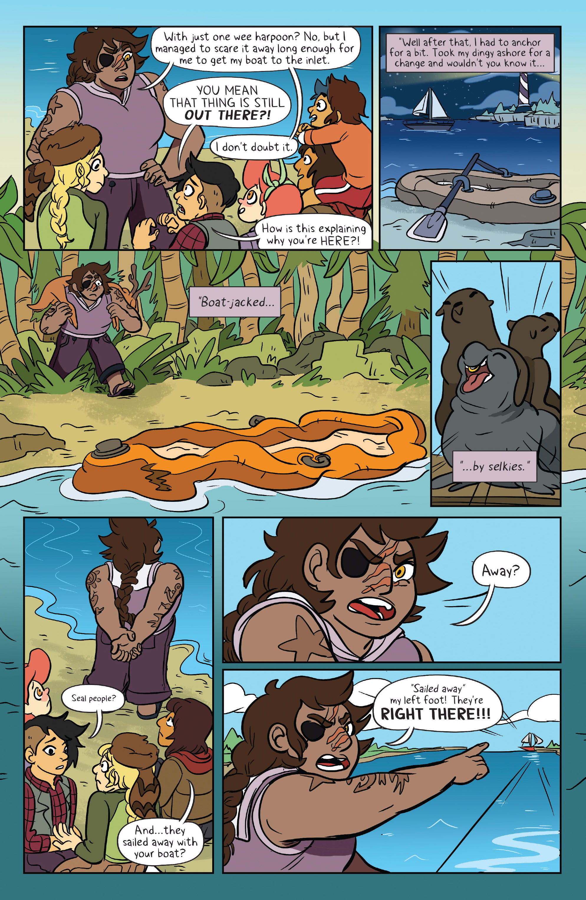 Read online Lumberjanes Vol. 6 comic -  Issue # TPB - 16