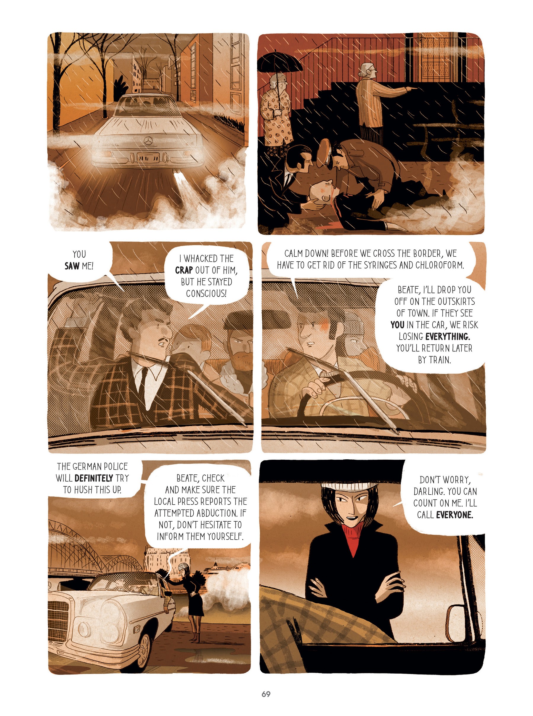 Read online For Justice: The Serge & Beate Klarsfeld Story comic -  Issue # TPB (Part 1) - 69