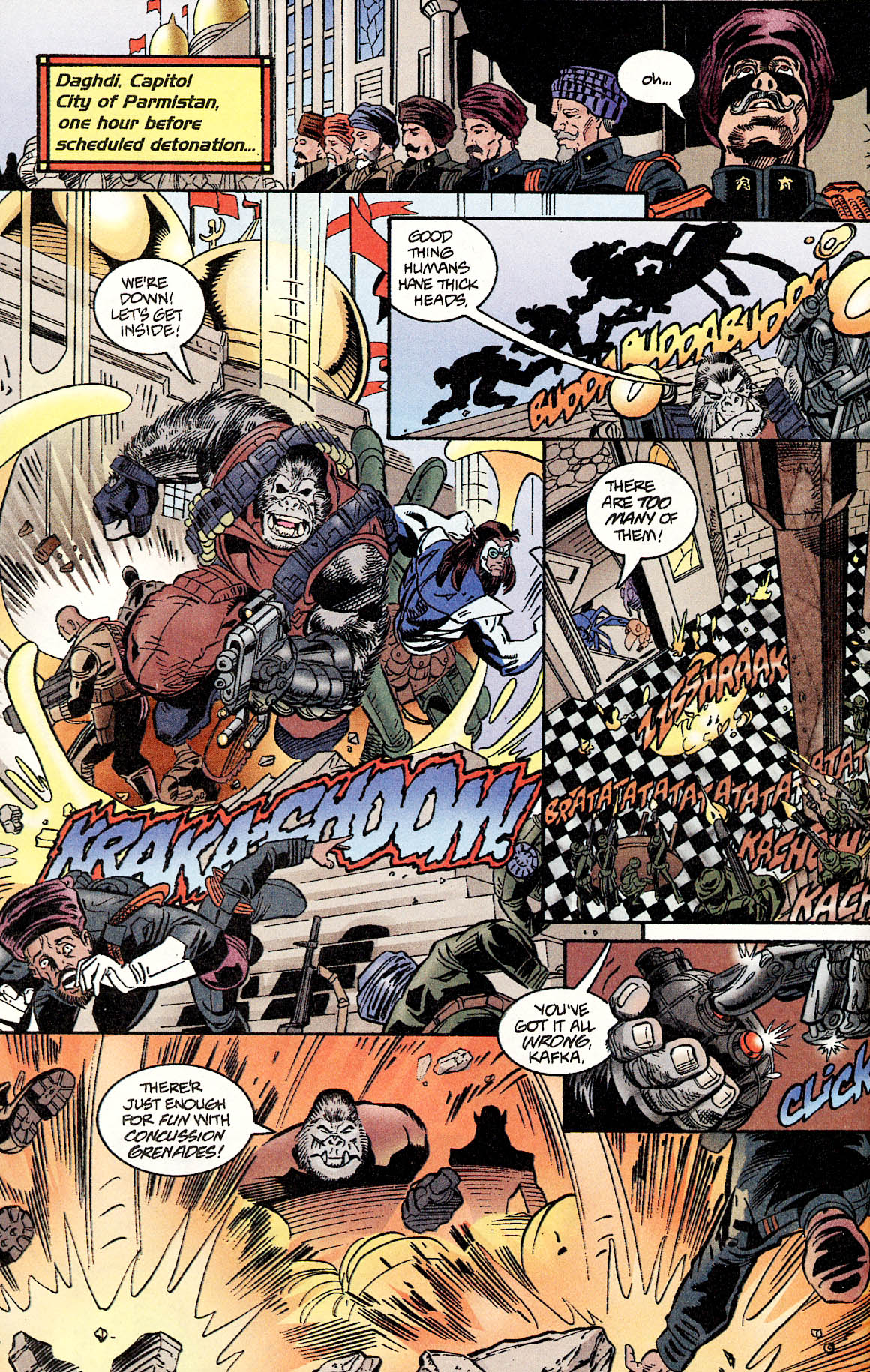 Read online Leonard Nimoy's Primortals (1996) comic -  Issue #0 - 9