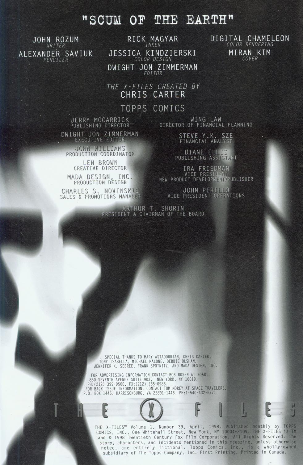 Read online The X-Files (1995) comic -  Issue #39 - 2