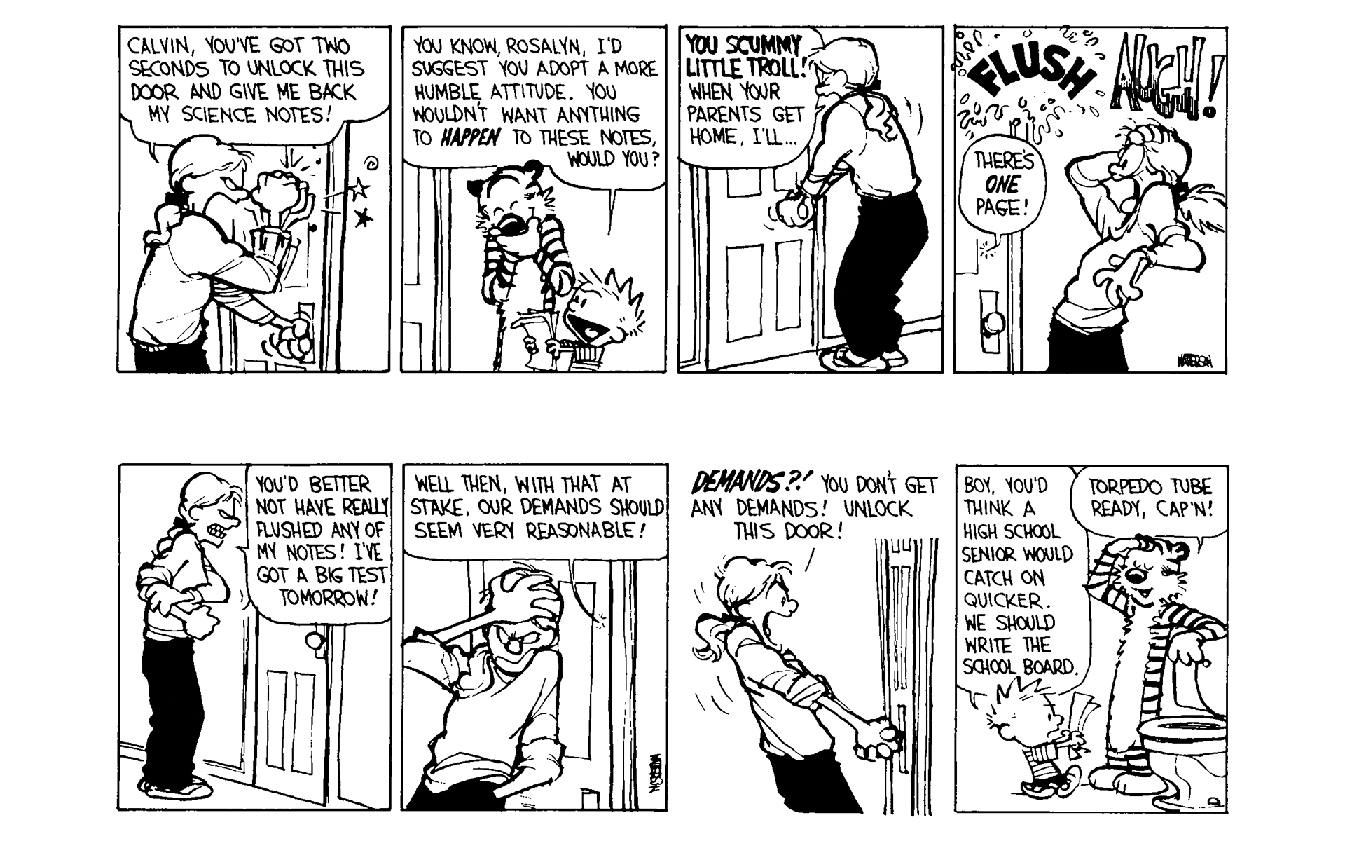 Read online Calvin and Hobbes comic -  Issue #5 - 49