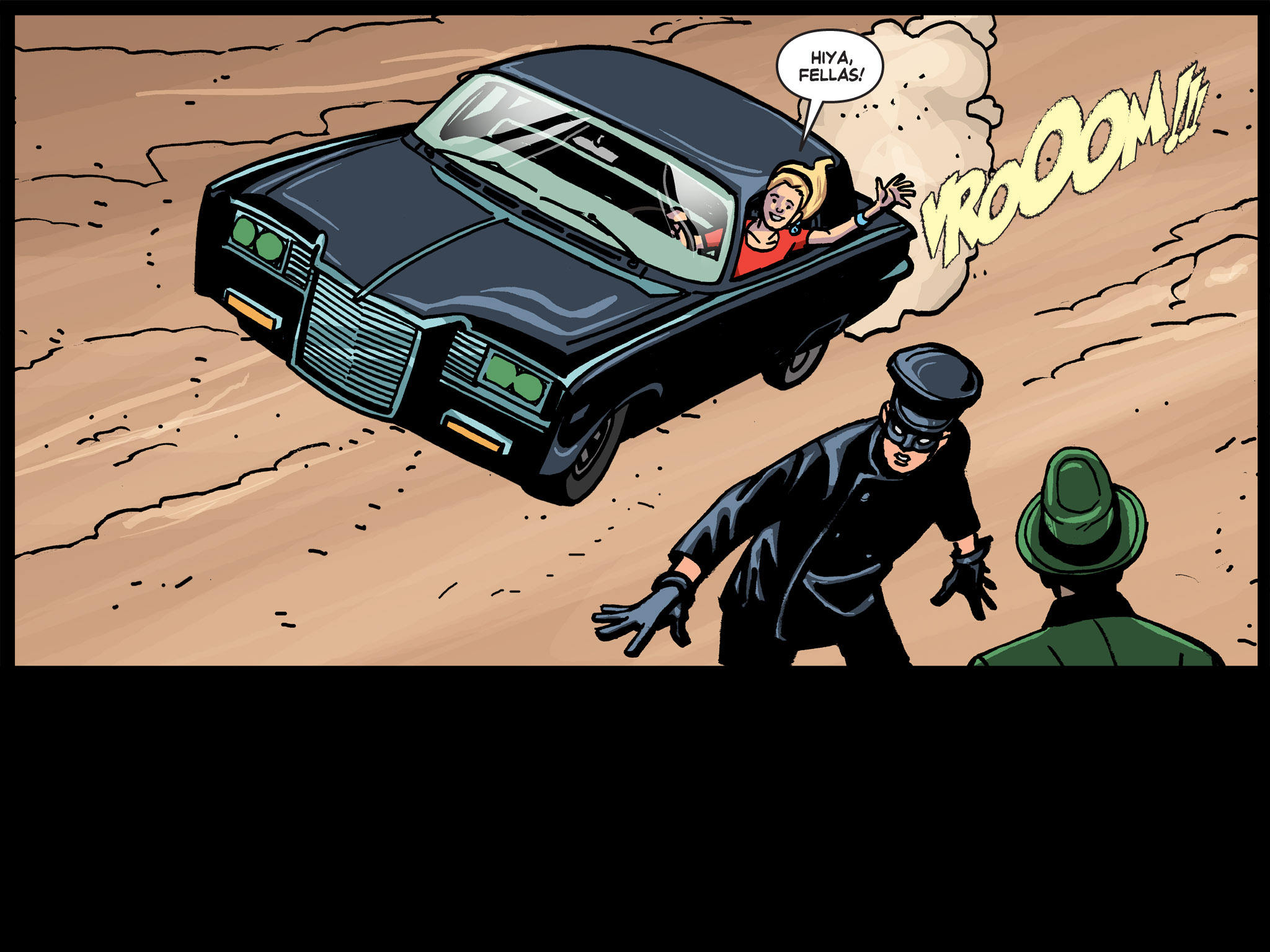 Read online Batman '66 Meets the Green Hornet [II] comic -  Issue #3 - 63