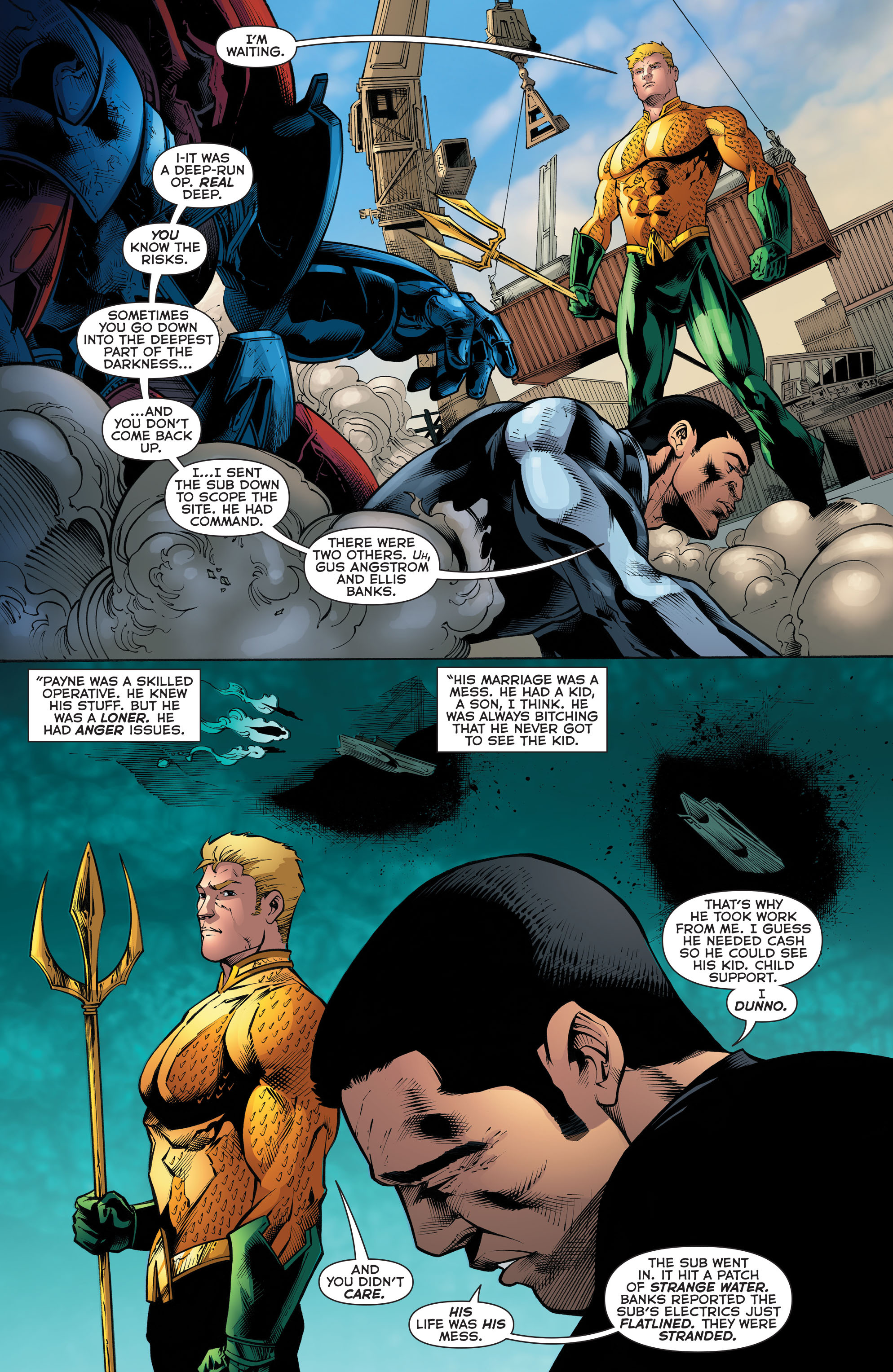 Read online Aquaman (2011) comic -  Issue #52 - 14