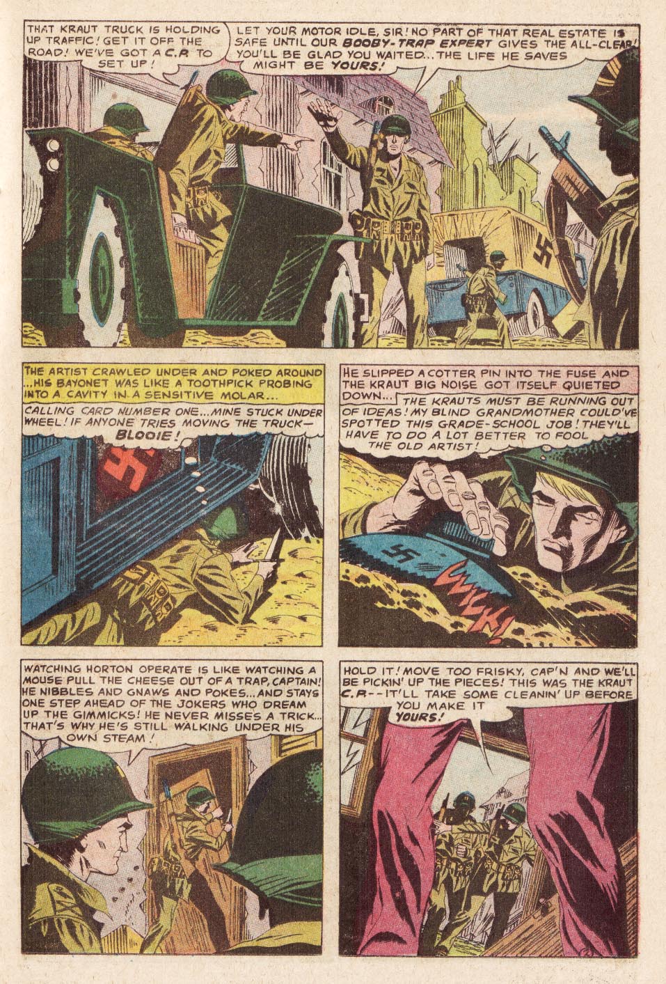 Read online Star Spangled War Stories (1952) comic -  Issue #131 - 21