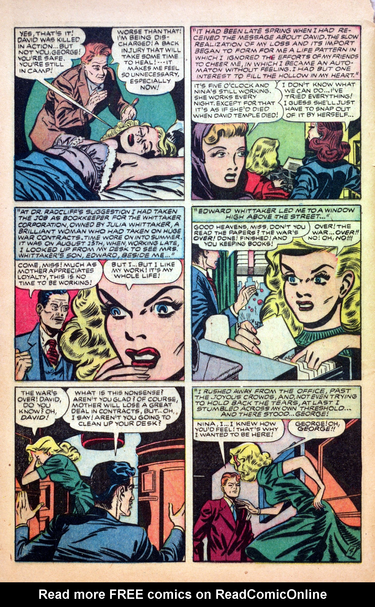 Read online Romantic Love comic -  Issue #1 - 6