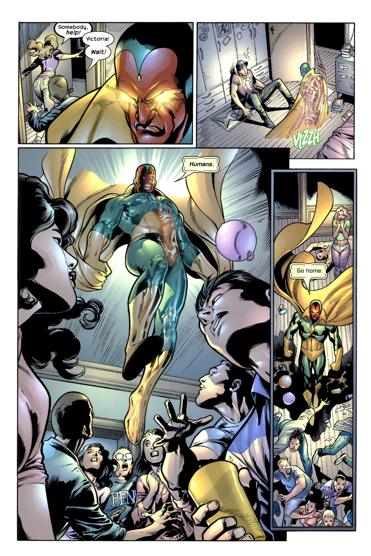 Read online Avengers Icons: The Vision comic -  Issue #3 - 24