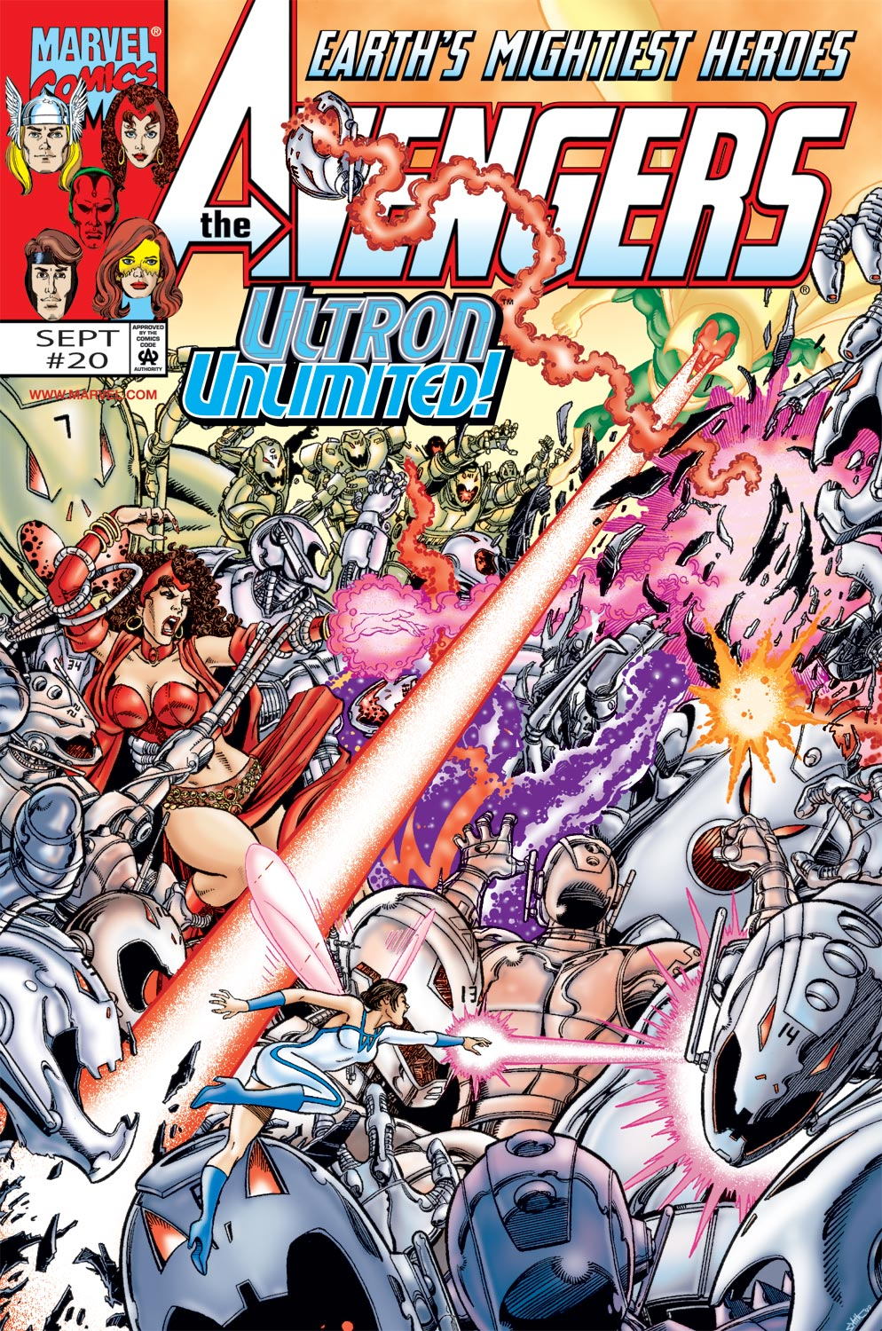 Read online Avengers (1998) comic -  Issue #20 - 1