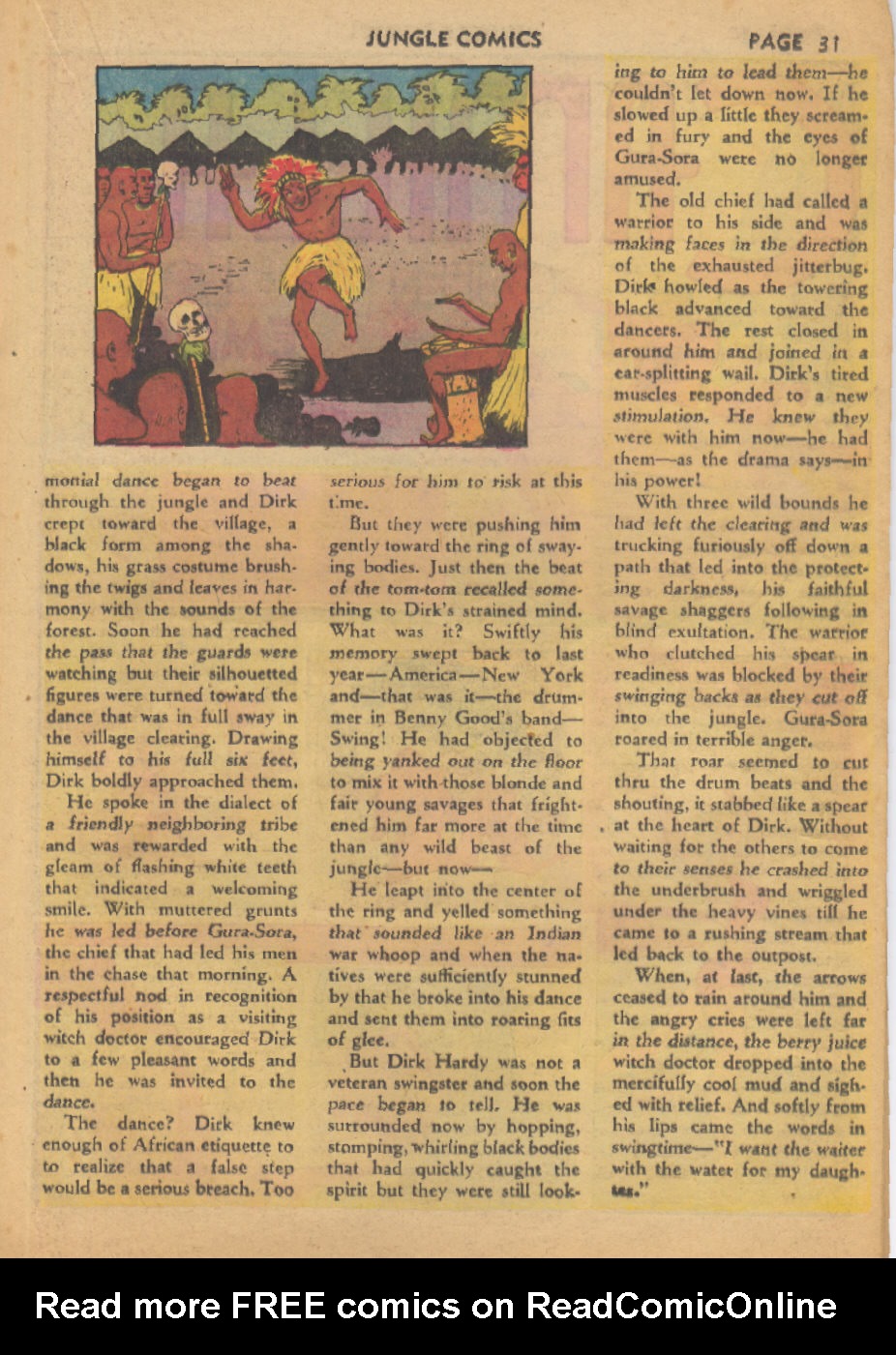 Read online Jungle Comics comic -  Issue #10 - 32