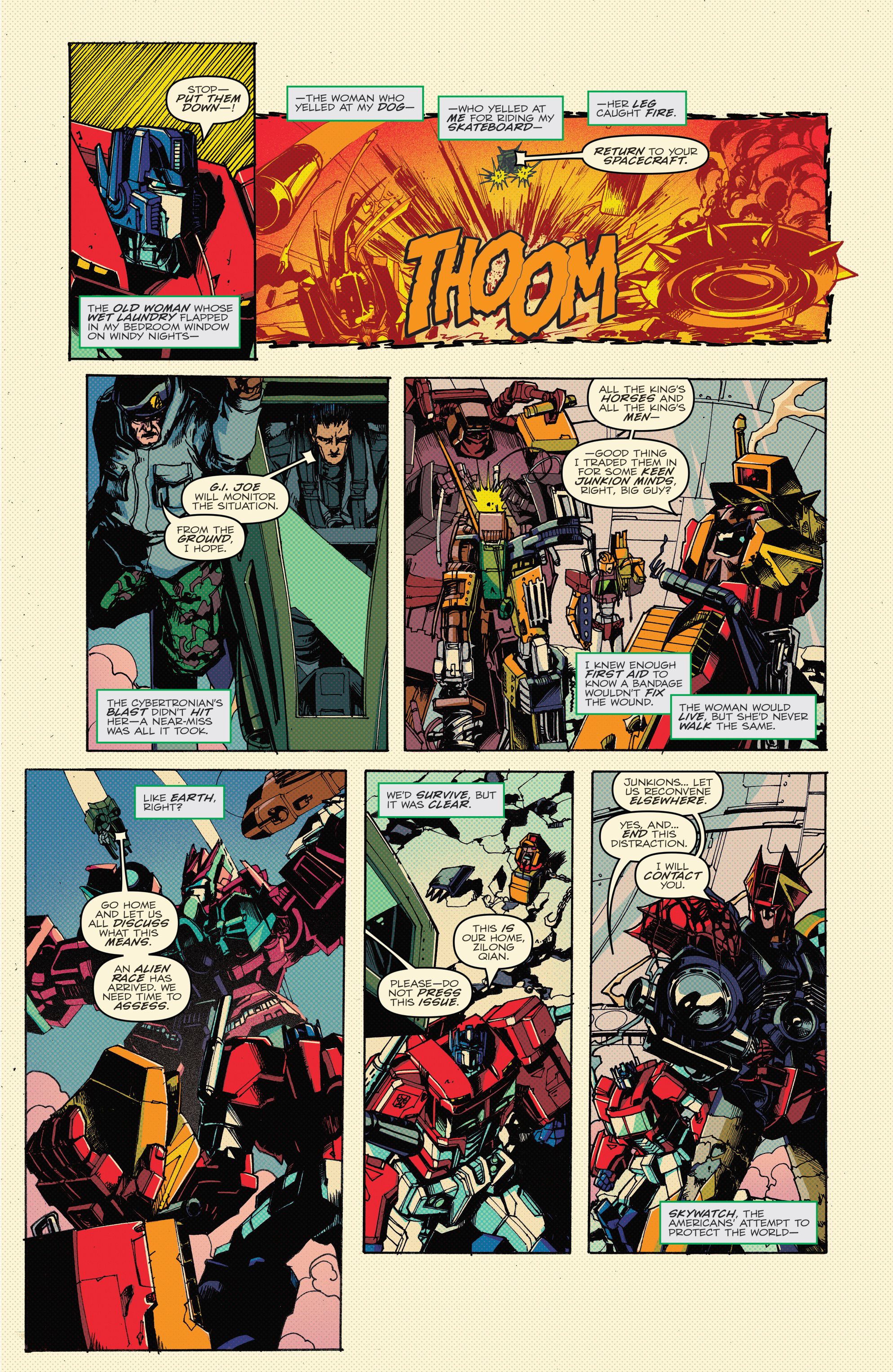 Read online Optimus Prime comic -  Issue #2 - 9