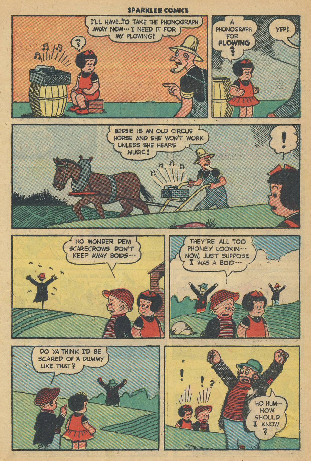 Read online Sparkler Comics comic -  Issue #72 - 5