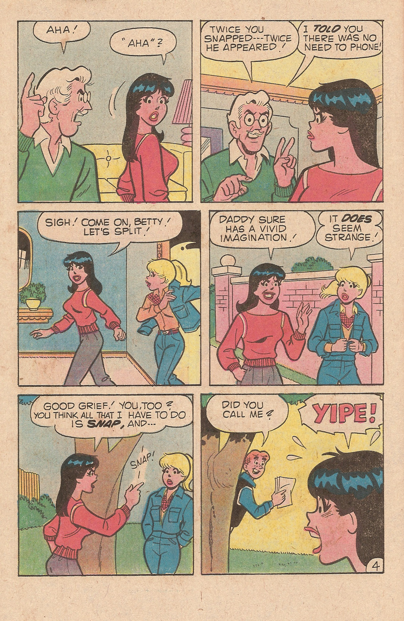 Read online Archie's Girls Betty and Veronica comic -  Issue #296 - 6