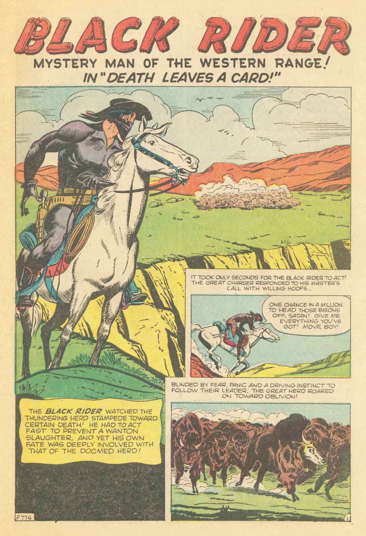 Read online Western Tales of Black Rider comic -  Issue #28 - 27