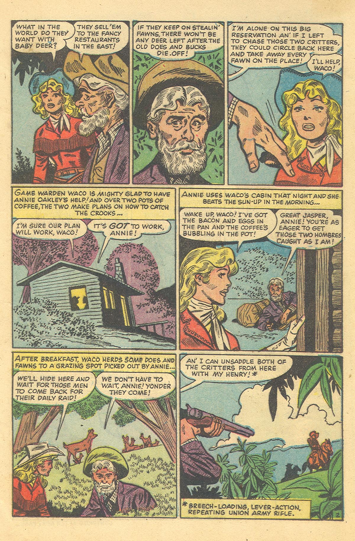 Read online Annie Oakley comic -  Issue #10 - 17