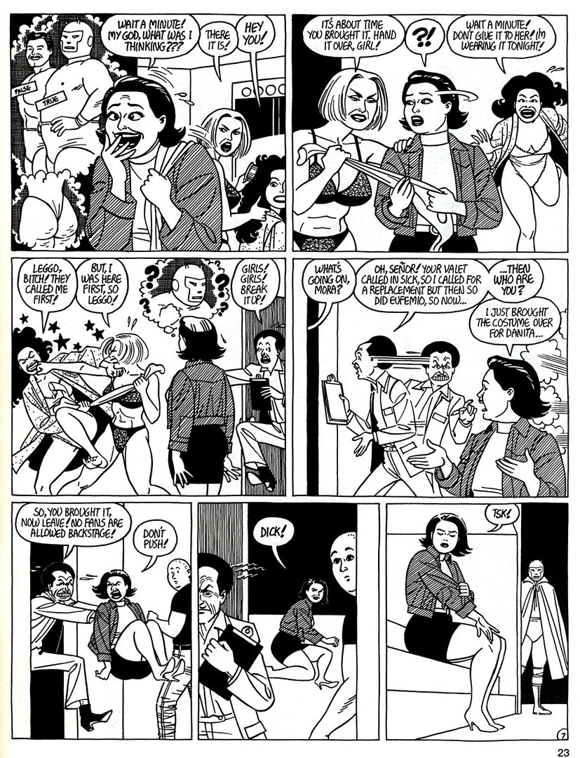 Read online Love and Rockets (1982) comic -  Issue #47 - 25