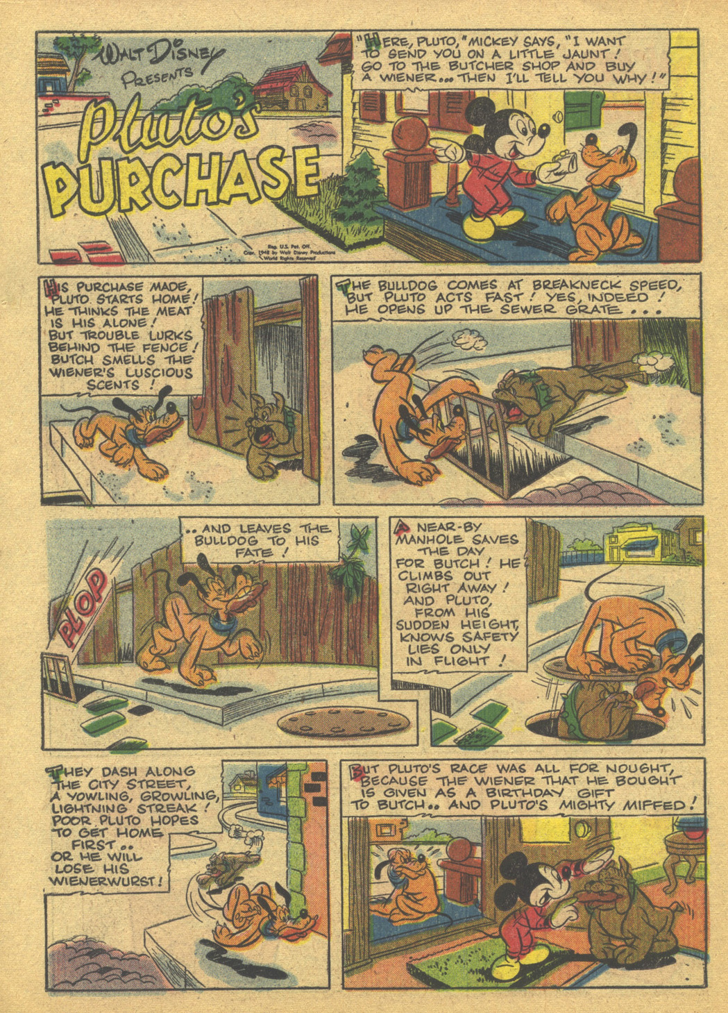 Read online Walt Disney's Comics and Stories comic -  Issue #91 - 32