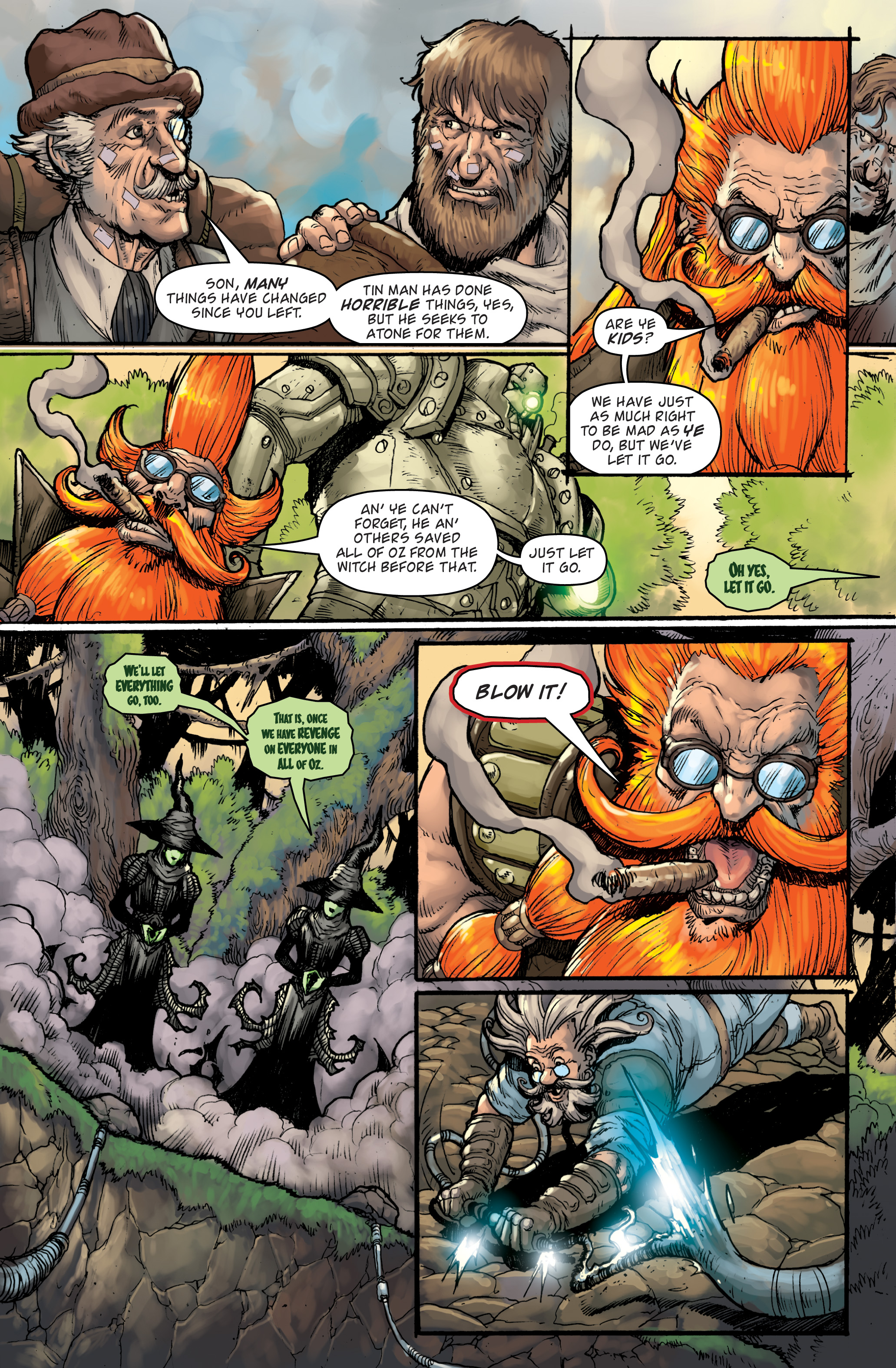 Read online The Steam Engines of Oz: The Geared Leviathan comic -  Issue #3 - 7