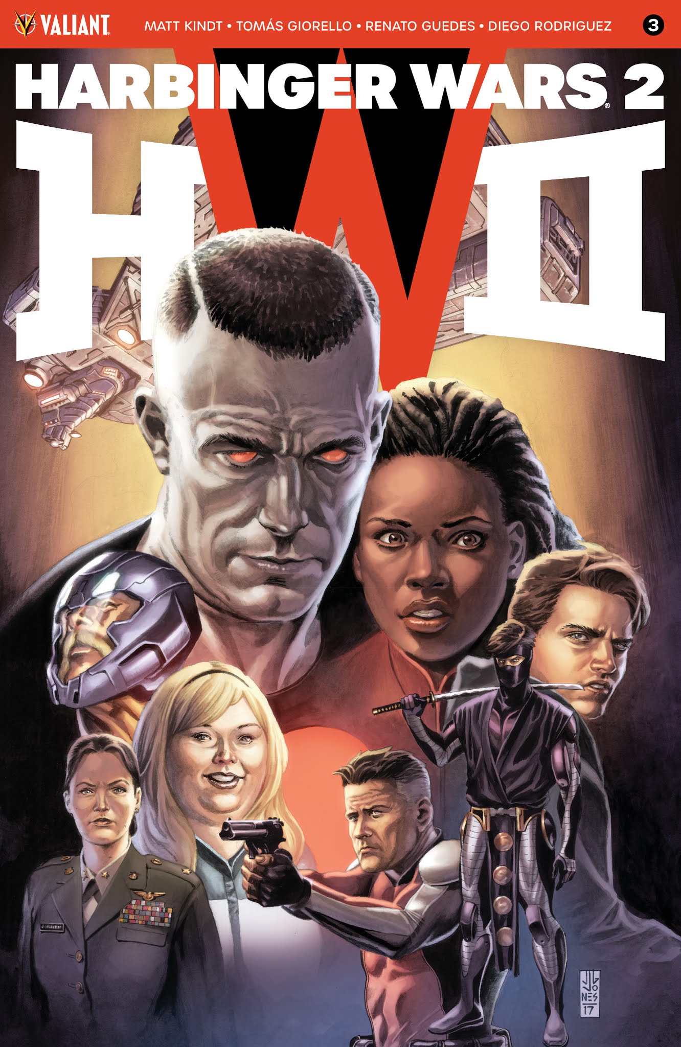 Read online Harbinger Wars 2 comic -  Issue #3 - 1
