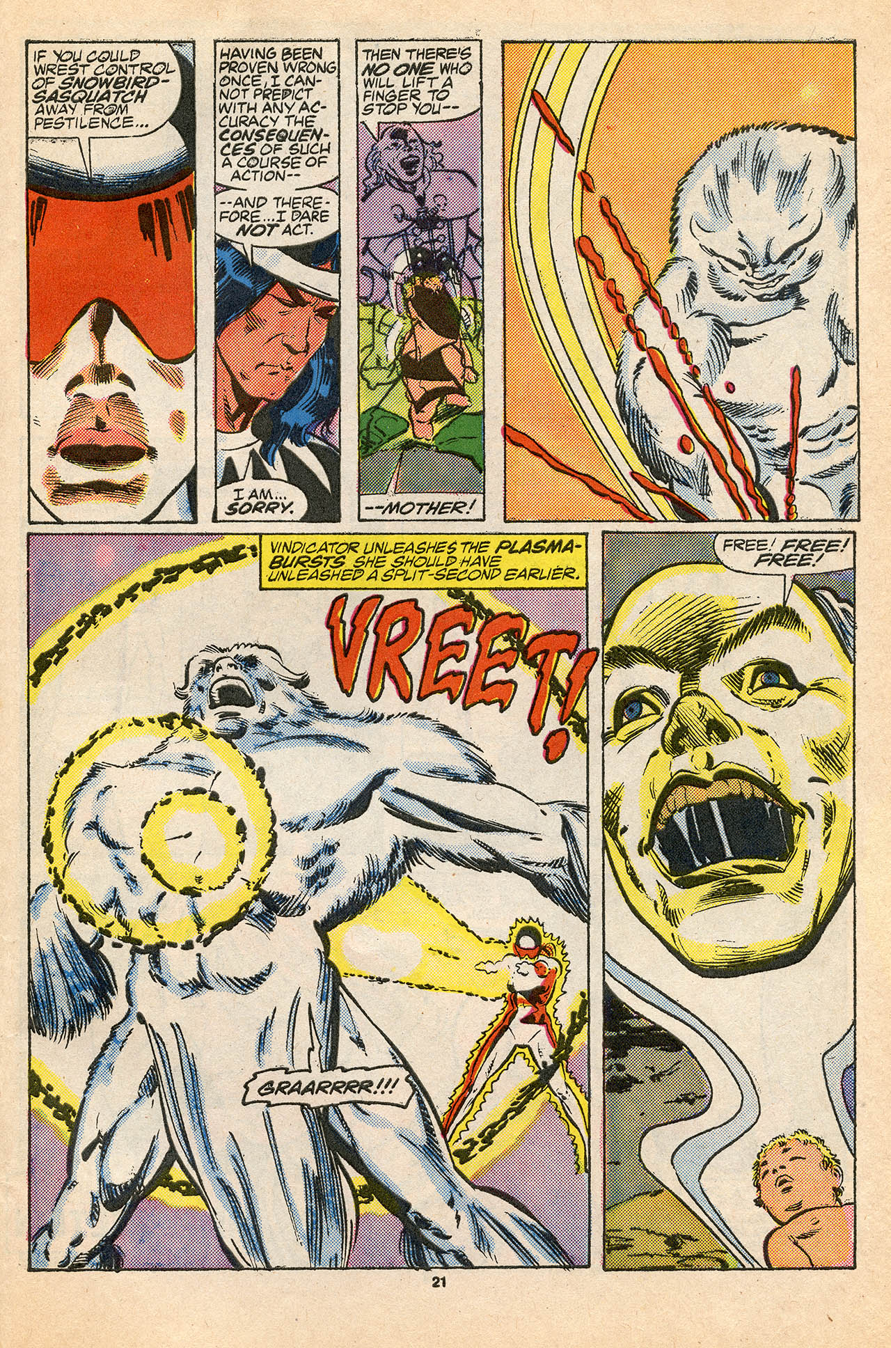 Read online Alpha Flight (1983) comic -  Issue #44 - 31