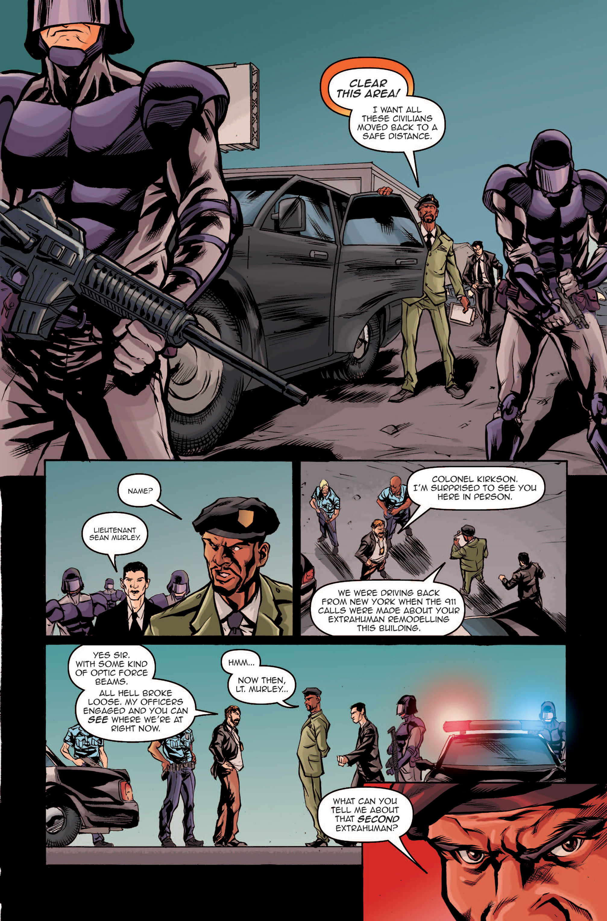 Read online The F1rst Hero comic -  Issue #3 - 8
