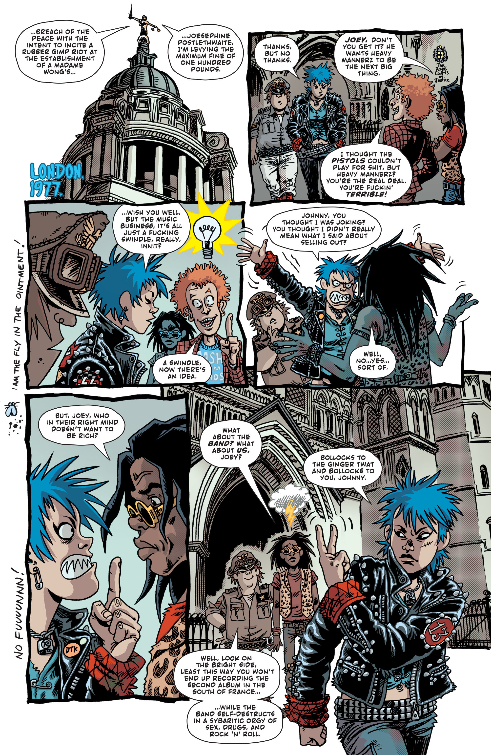 Read online Last Gang In Town comic -  Issue #2 - 5